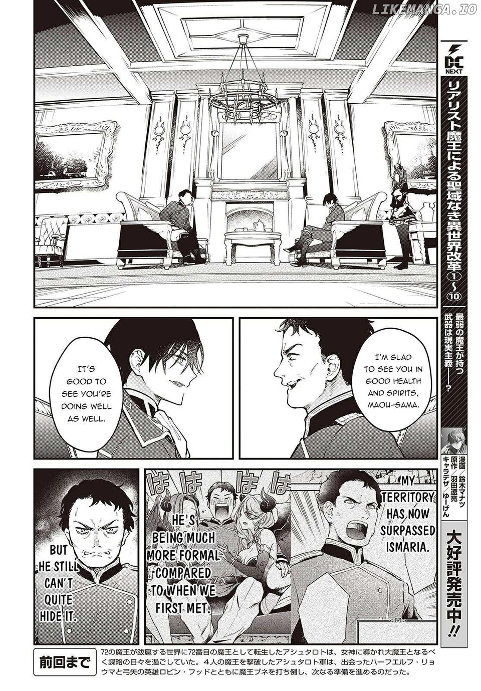 Realist Maou Niyoru Seiiki Naki Isekai Kaikaku Chapter 65 - page 3