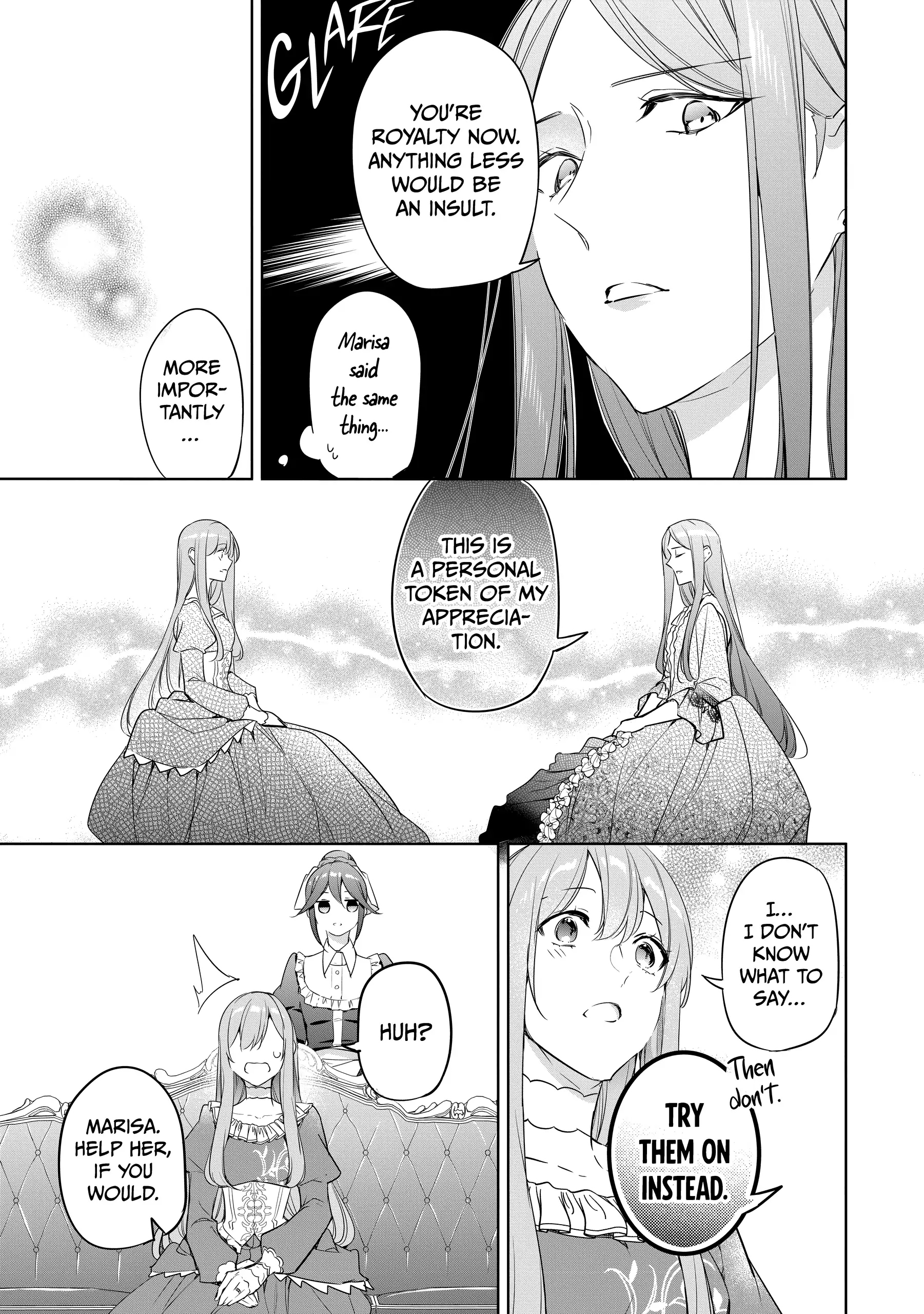 The Oblivious Saint Can't Contain Her Power: Disgraced No Longer, I'm Finding Happiness with the Prince! Chapter 12 - page 21