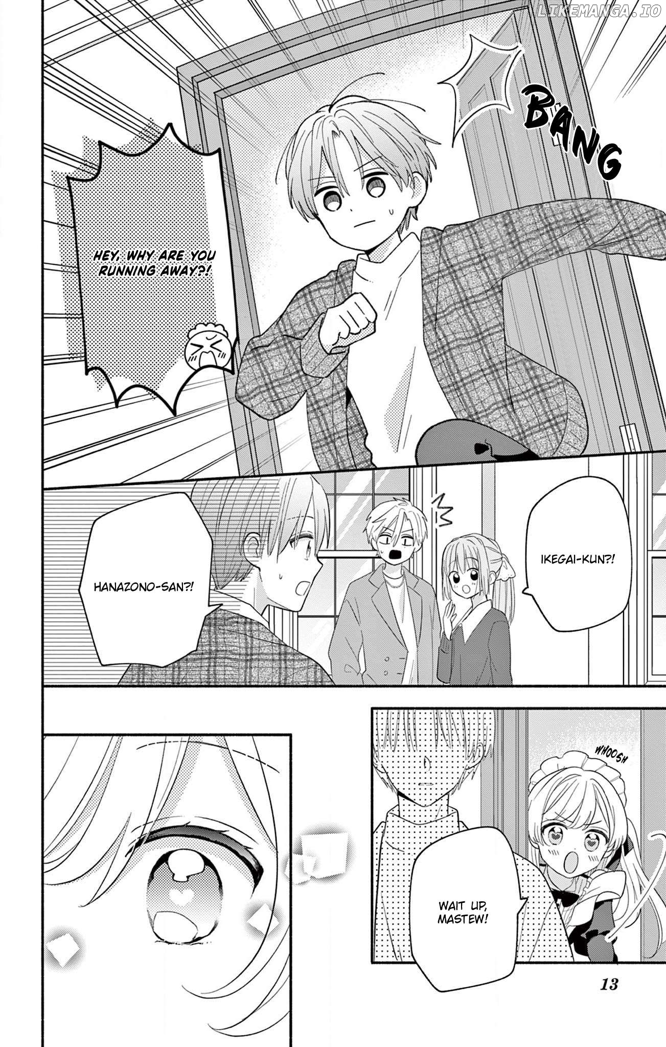Maid wa Koisuru Hachiya-kun Chapter 17.2 - page 13