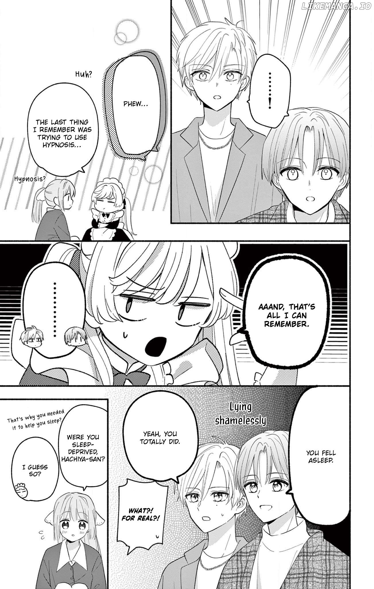 Maid wa Koisuru Hachiya-kun Chapter 17.2 - page 16