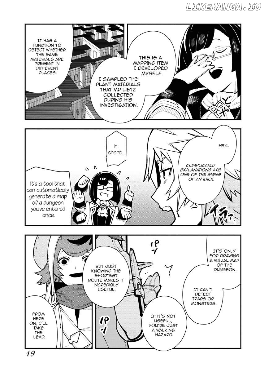 Tsuihou Sareta Renkinjutsushi-San, Saikyou No Dungeon Wo Tsukurimasen Ka? Chapter 18 - page 16