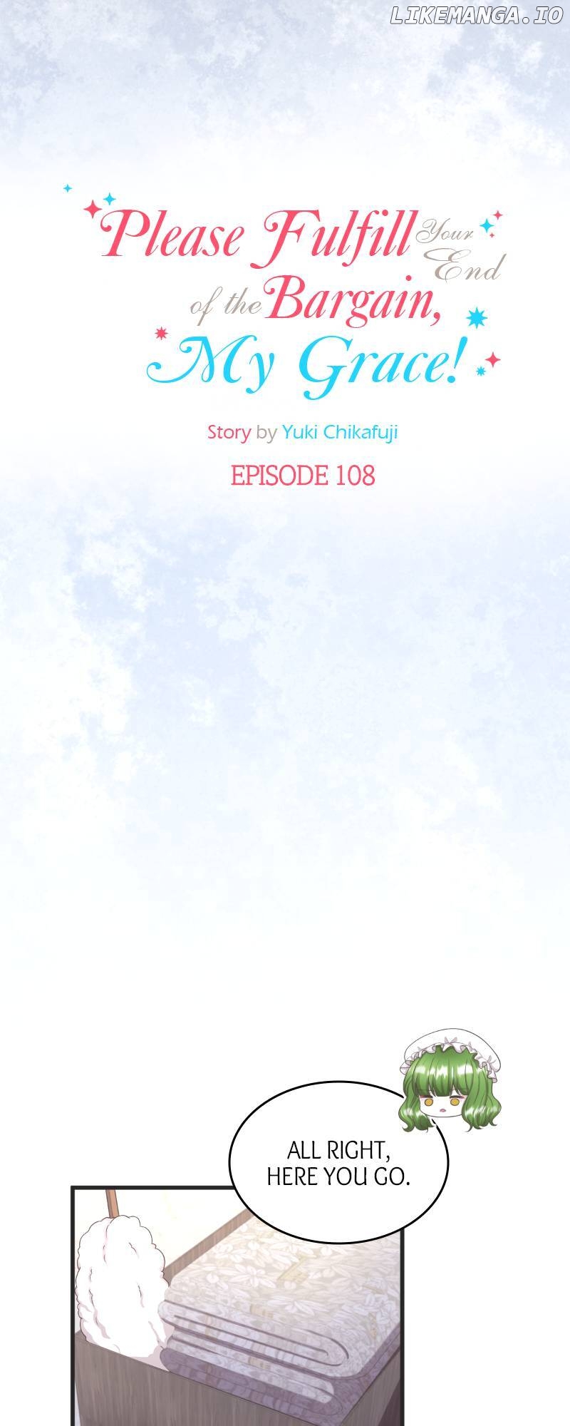 Please Fulfill Your End of the Bargain, My Grace! Chapter 108 - page 6