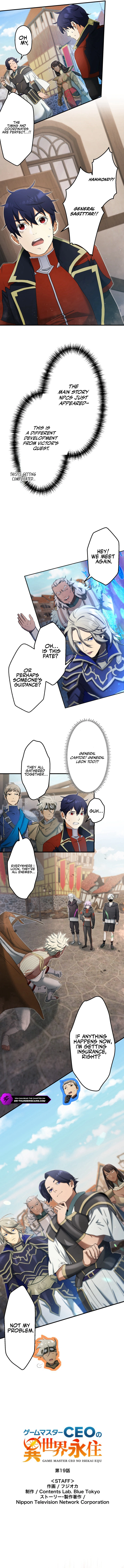 Game Master CEO Trapped in a VR World Chapter 19 - page 2