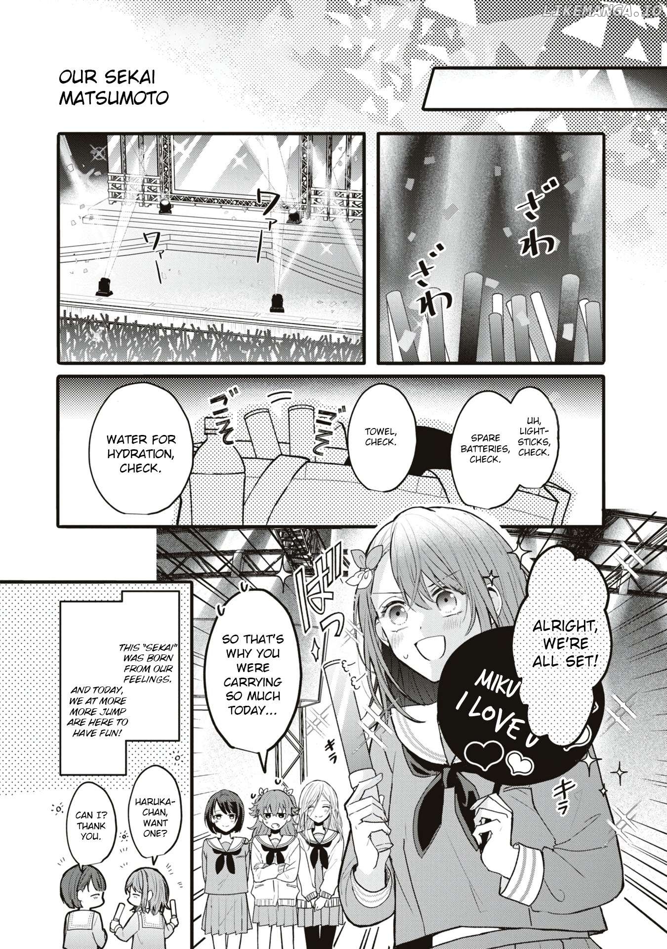 Project SEKAI COLORFUL STAGE! feat. Hatsune Miku Comic Anthology Chapter 21 - page 1