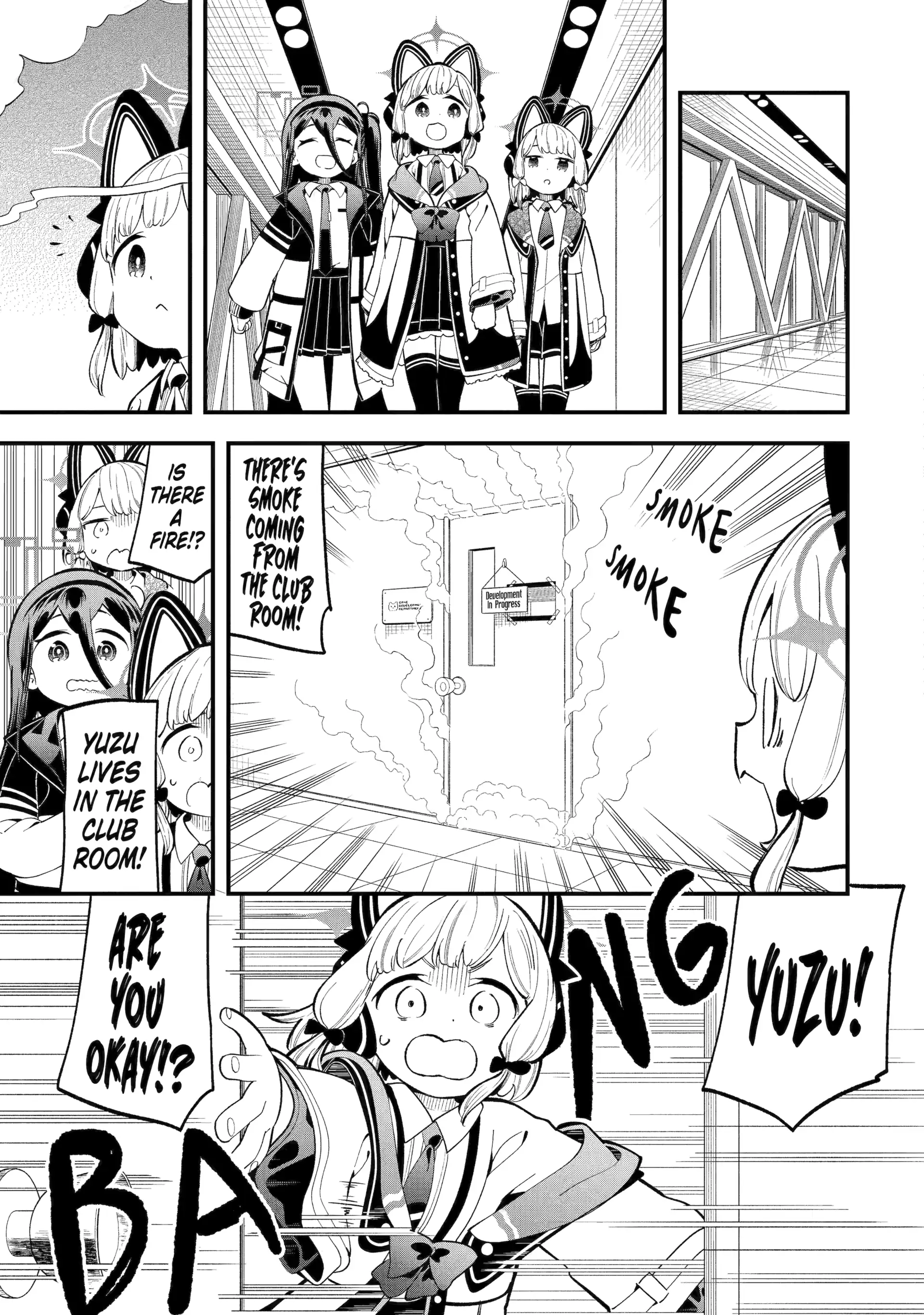 Blue Archive: The Adventure Of Game Development Department Chapter 10 - page 5