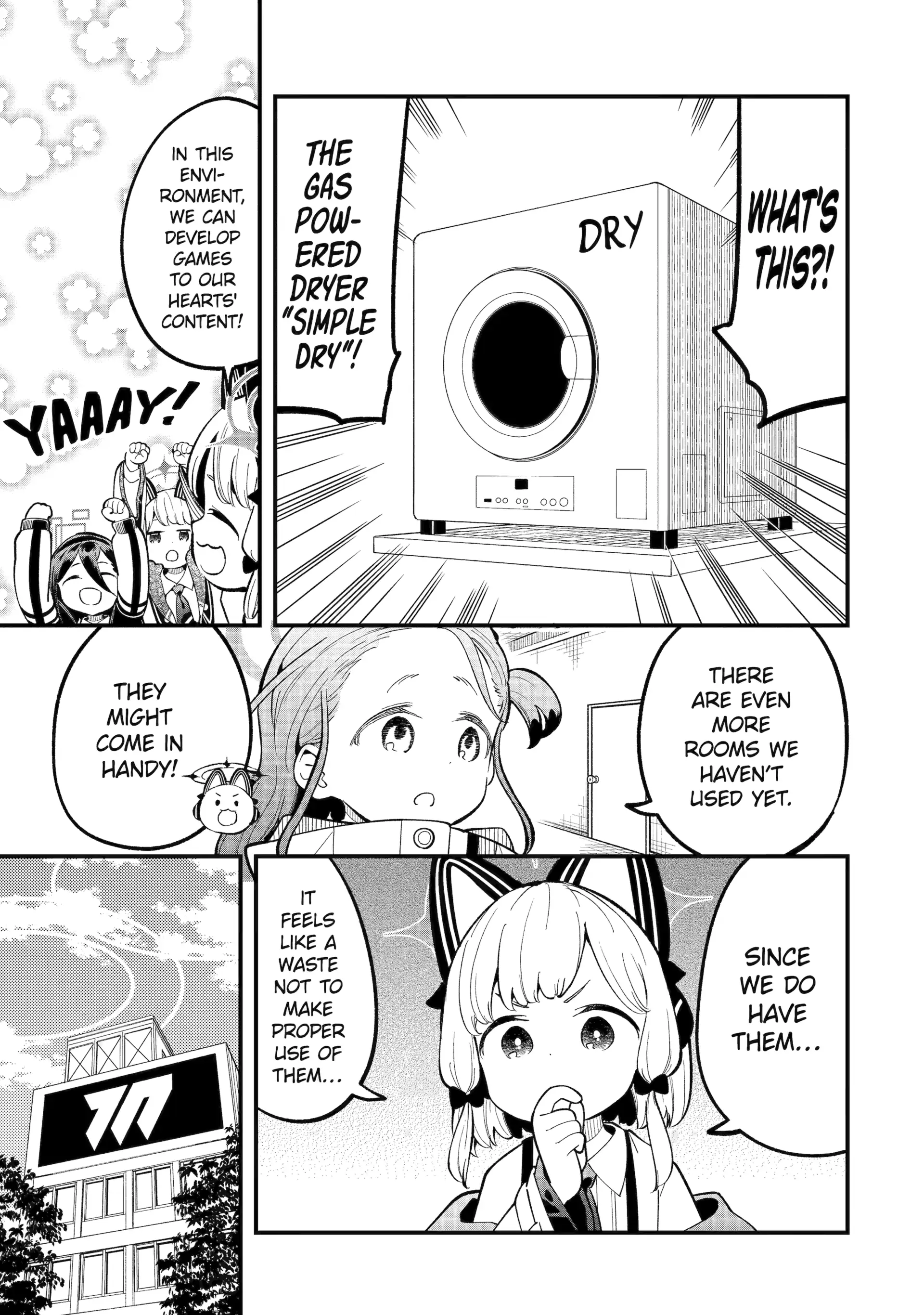 Blue Archive: The Adventure Of Game Development Department Chapter 19 - page 17
