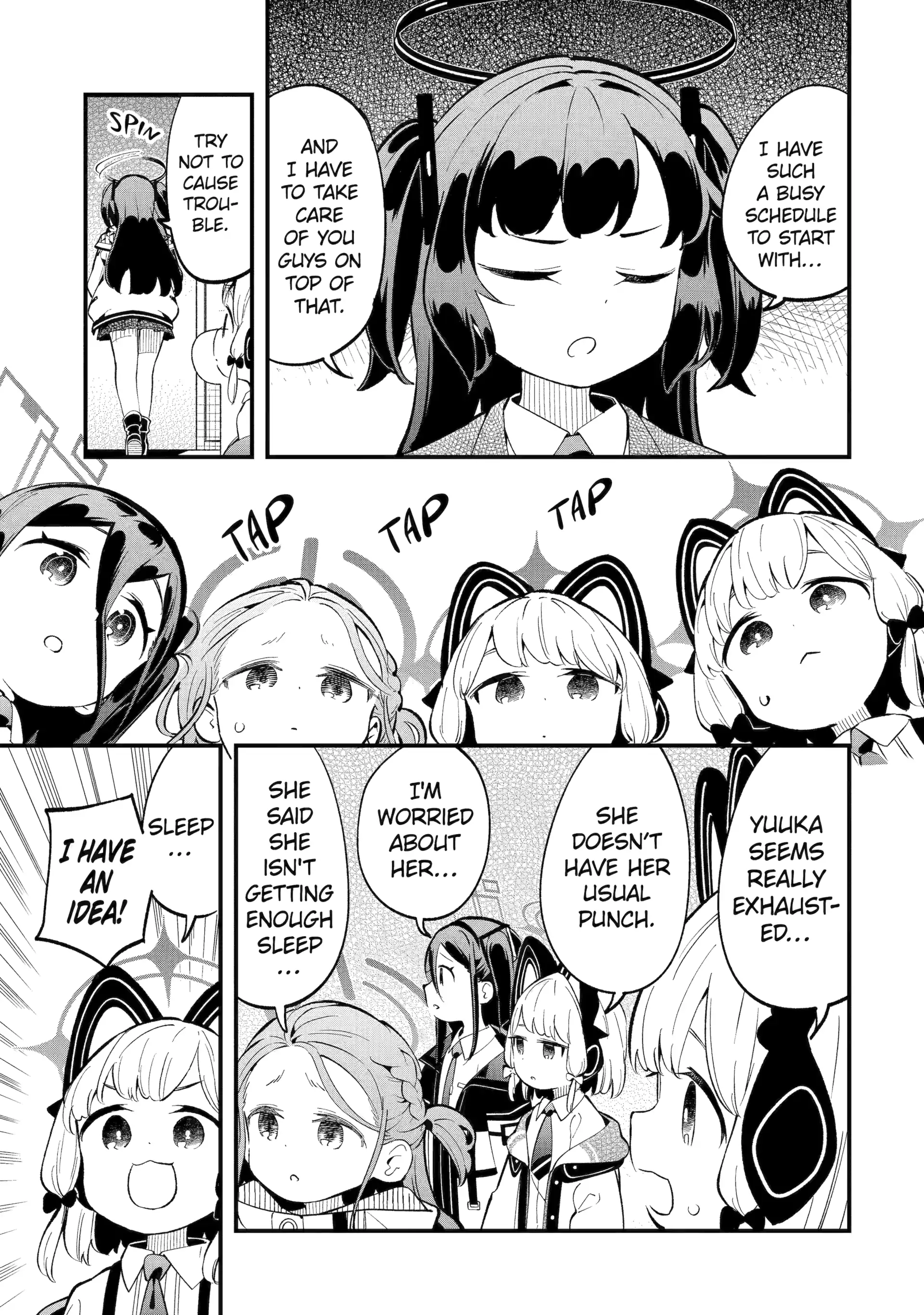 Blue Archive: The Adventure Of Game Development Department Chapter 12 - page 3