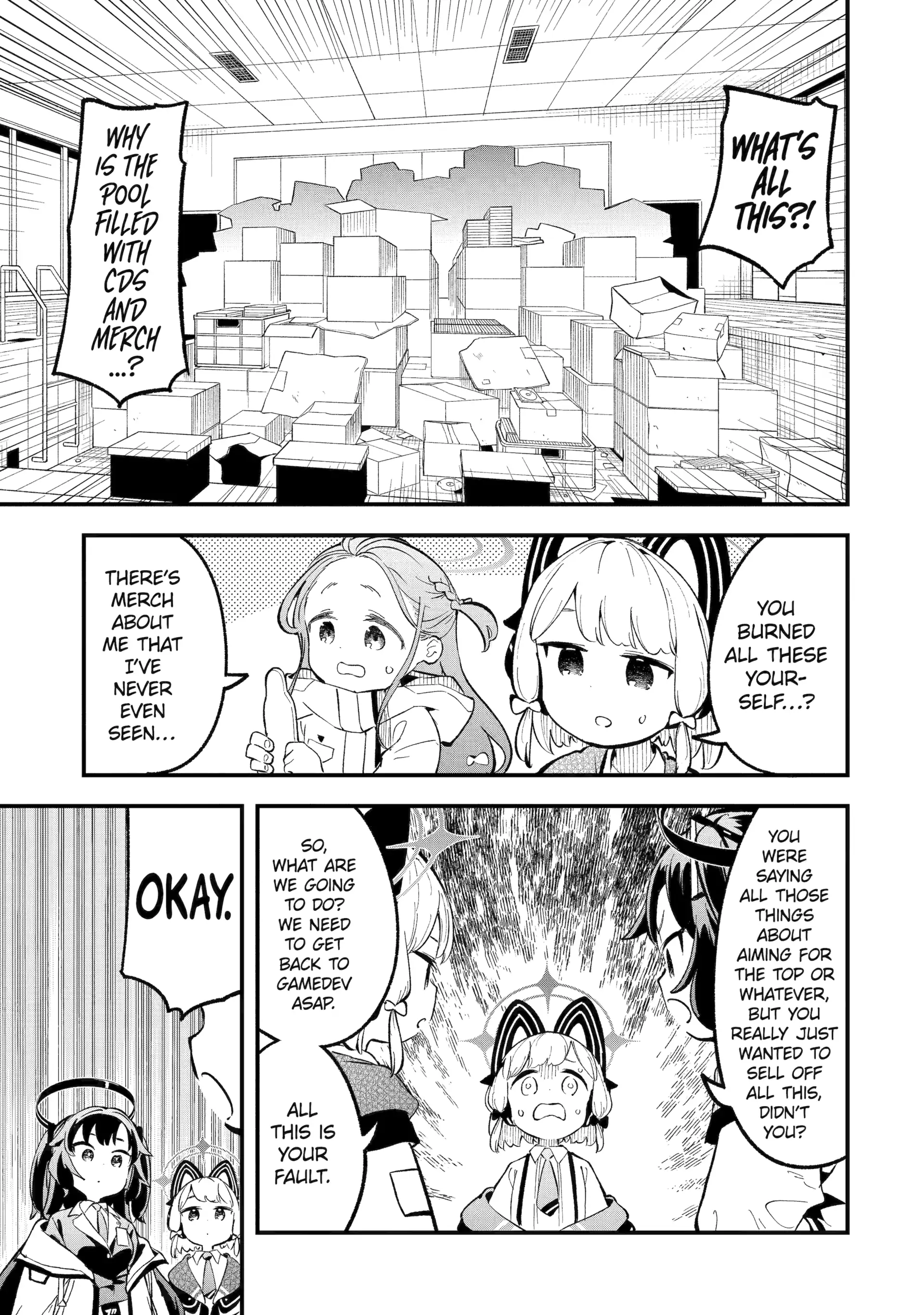 Blue Archive: The Adventure Of Game Development Department Chapter 23 - page 17