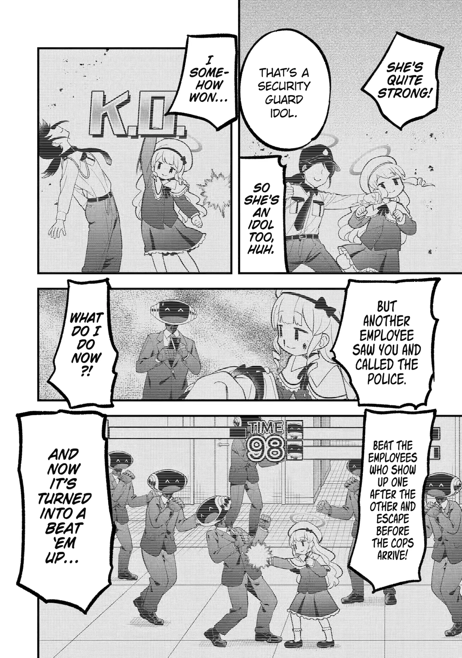 Blue Archive: The Adventure Of Game Development Department Chapter 24 - page 10