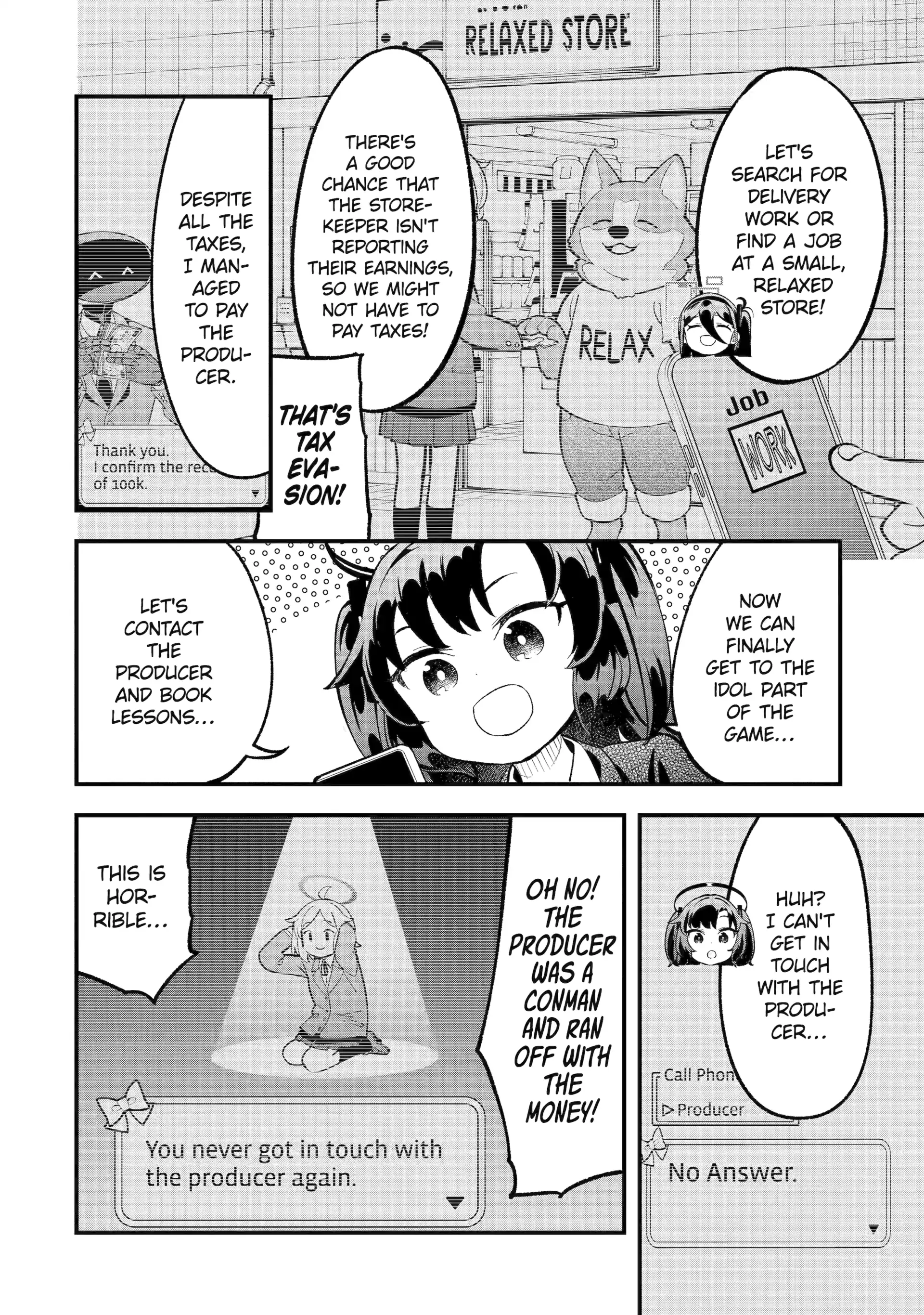 Blue Archive: The Adventure Of Game Development Department Chapter 24 - page 4