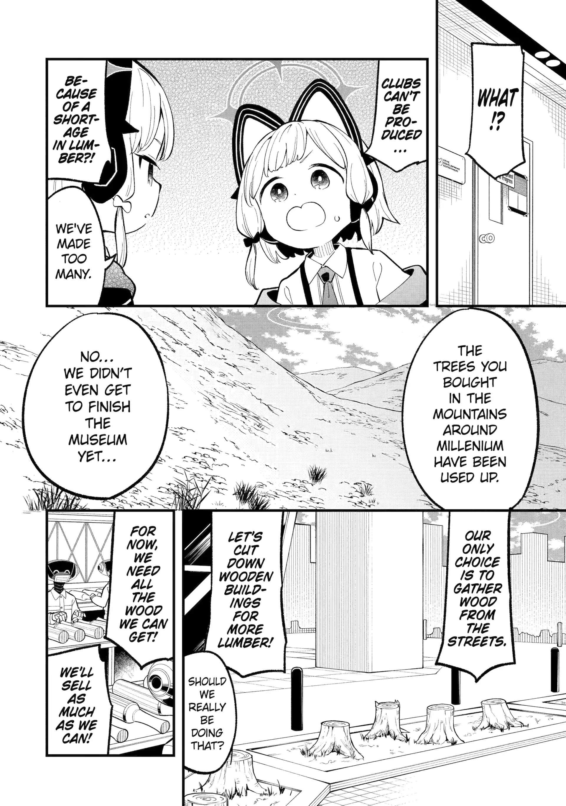 Blue Archive: The Adventure Of Game Development Department Chapter 25 - page 20