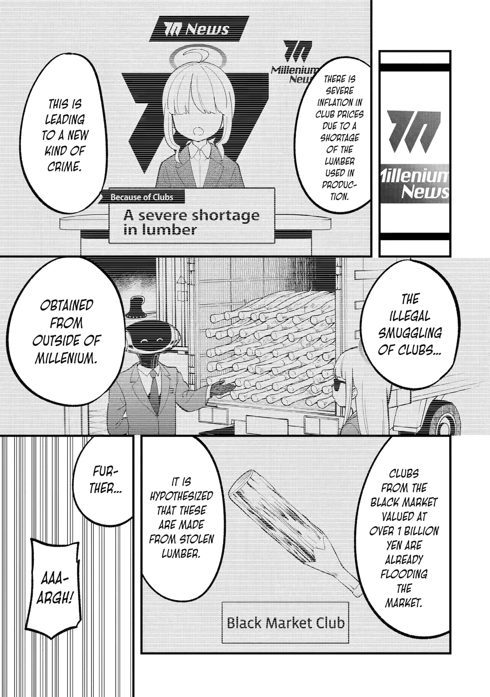 Blue Archive: The Adventure Of Game Development Department Chapter 25 - page 21