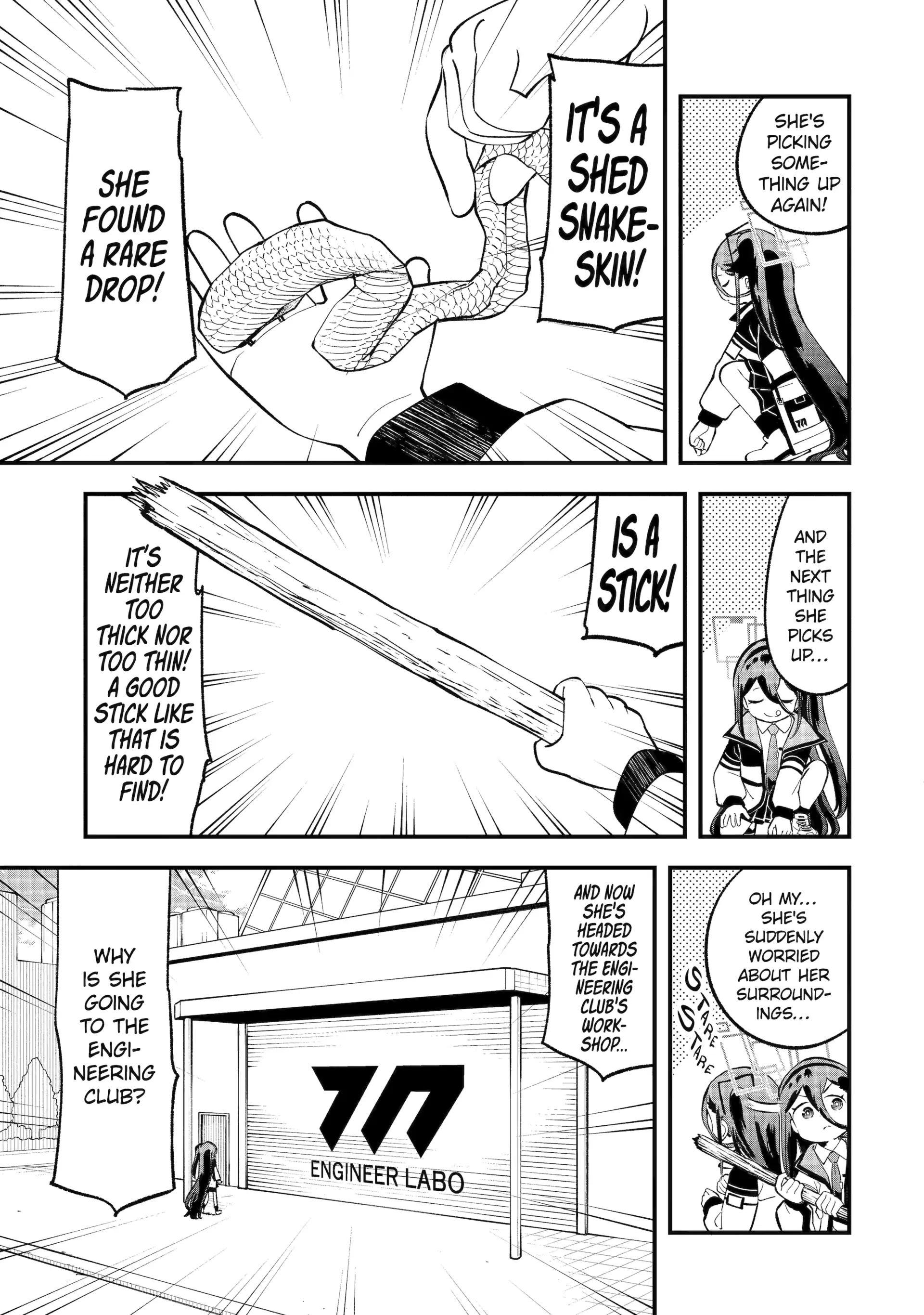Blue Archive: The Adventure Of Game Development Department Chapter 25 - page 3