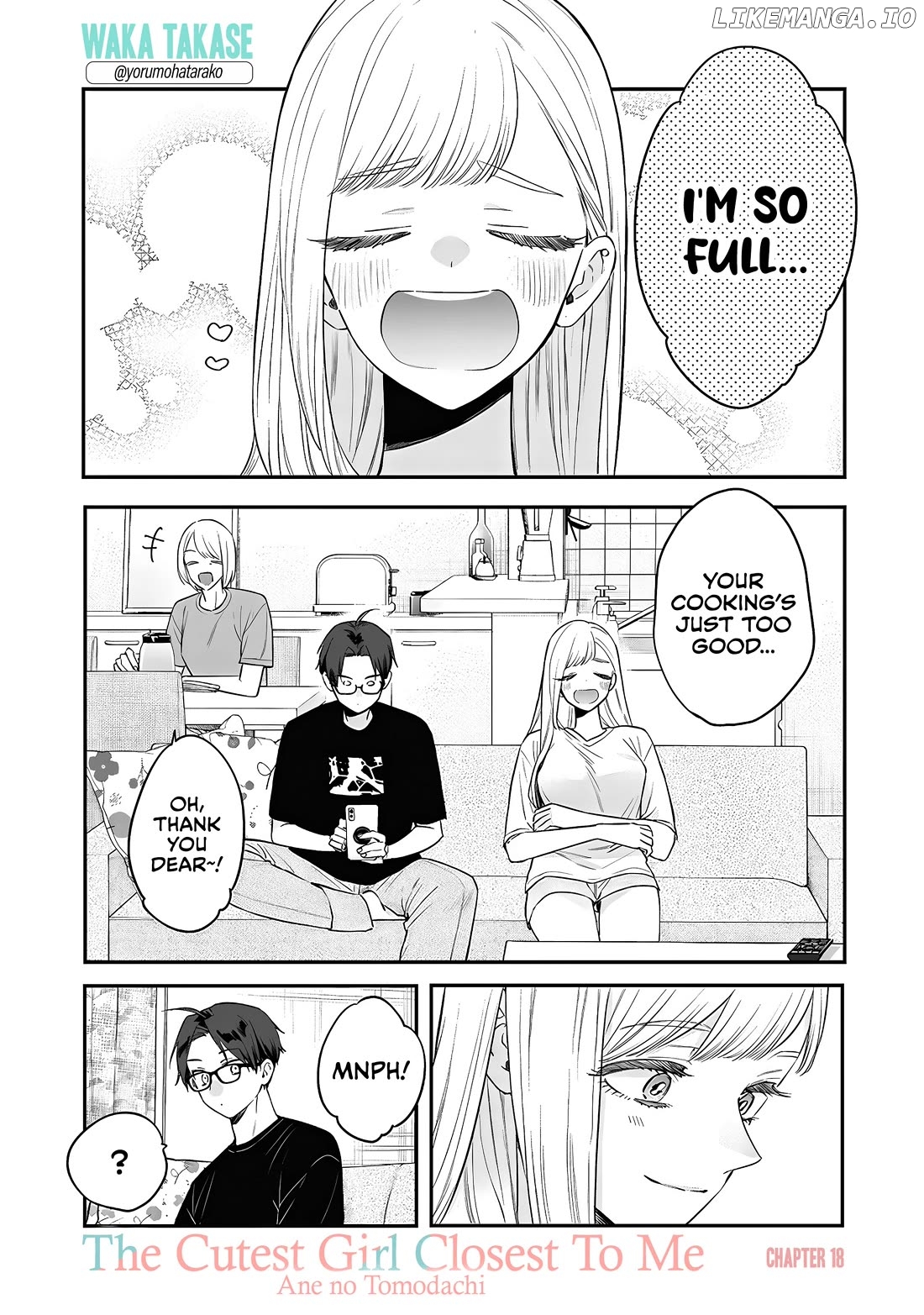 The Cutest Girl Closest To Me Chapter 18 - page 1