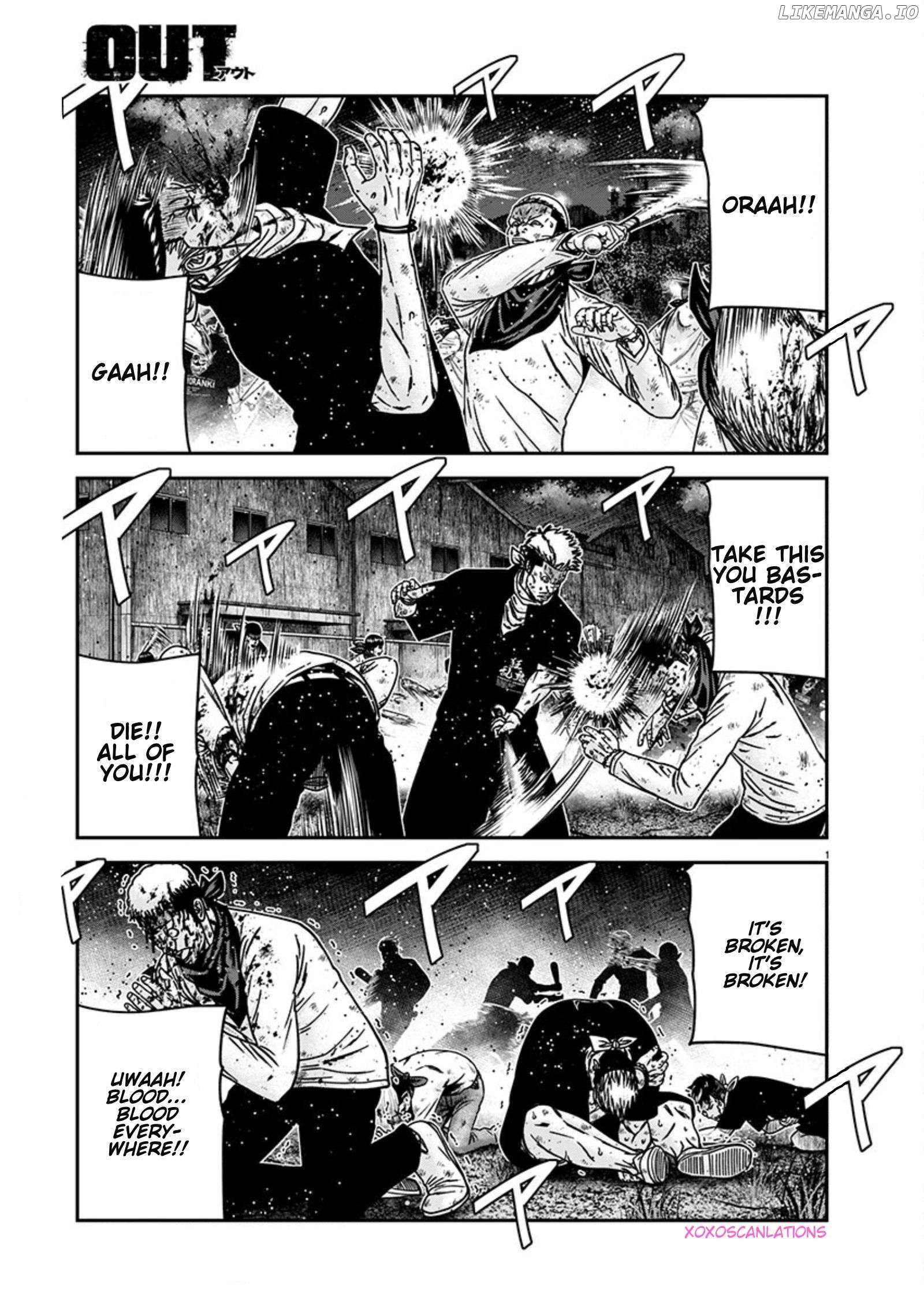 Out (Makoto Mizuta) Chapter 256 - page 1