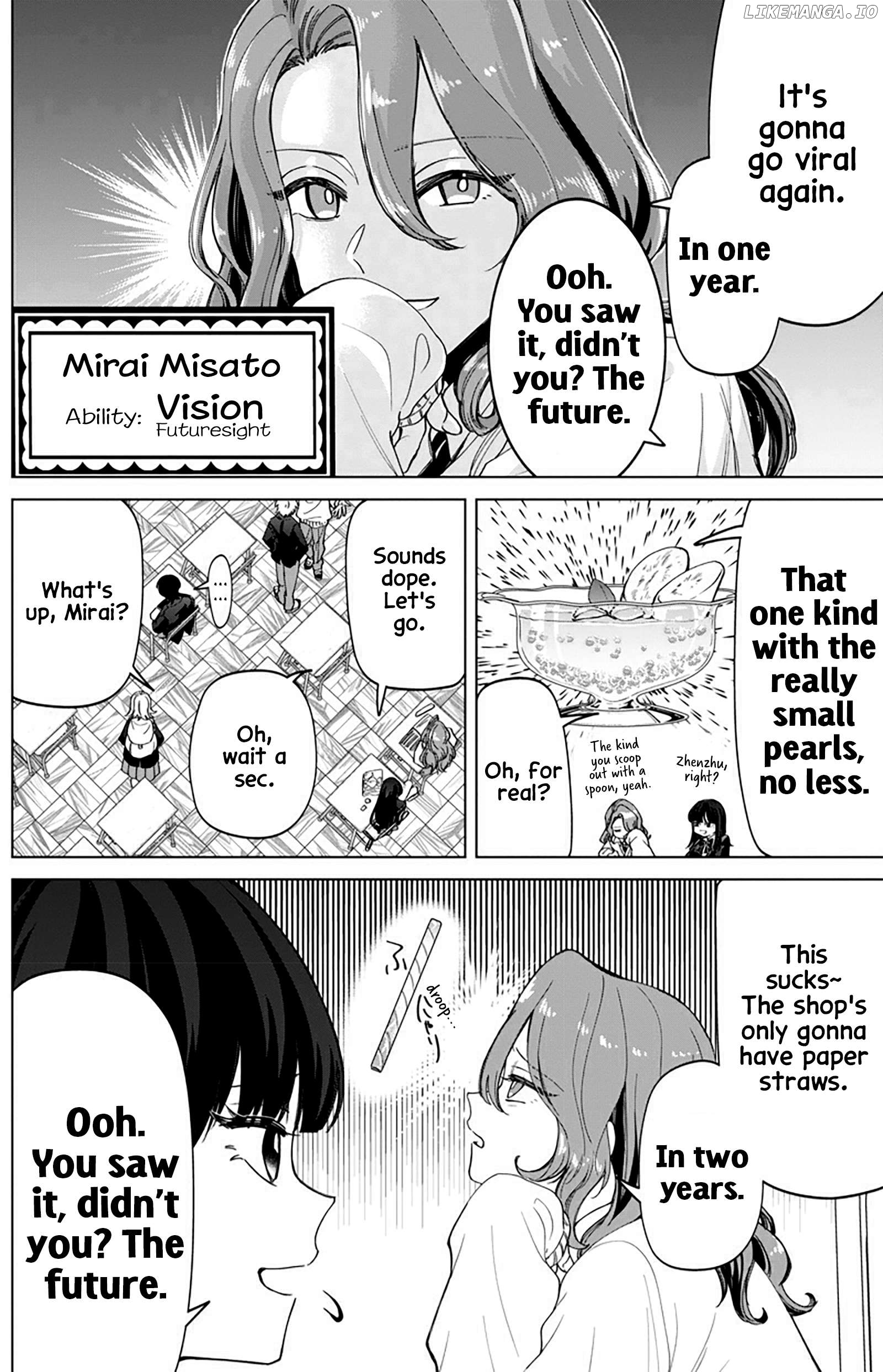 The Gals Who is Always Saying Insane Things. -My Daily Life at a Private Paranormal High School- Chapter 31.5 - page 2