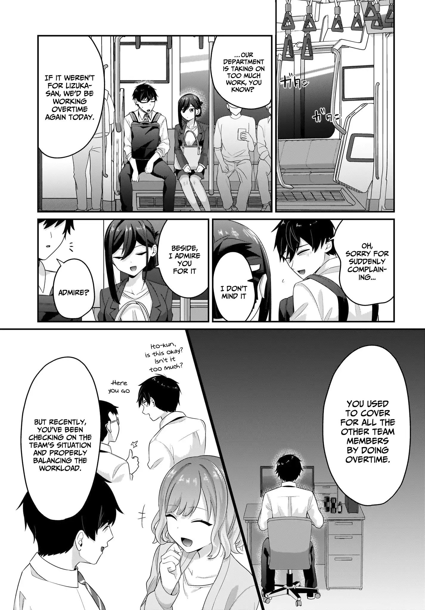 I, a Tired Office Worker, Start Living Together with a Beautiful Highschool Girl whom I Met Again After 7 Years Chapter 7 - page 12