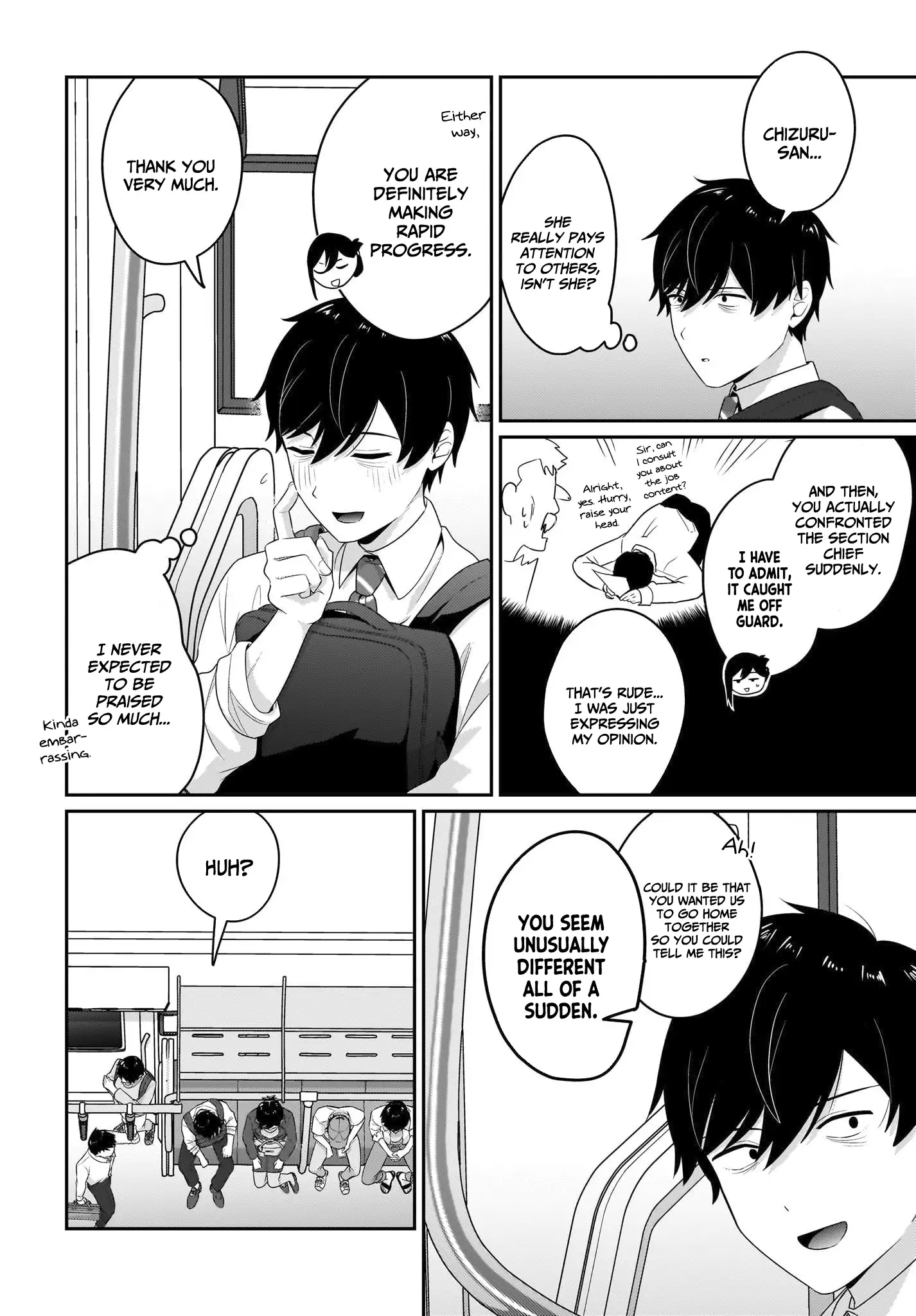 I, a Tired Office Worker, Start Living Together with a Beautiful Highschool Girl whom I Met Again After 7 Years Chapter 7 - page 13