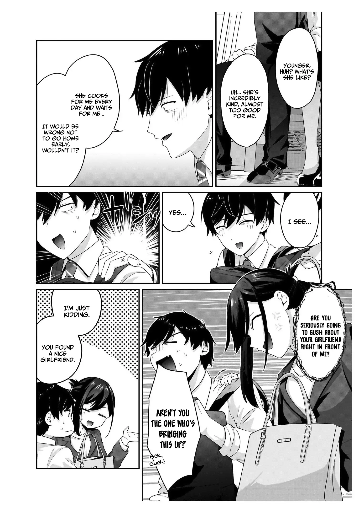 I, a Tired Office Worker, Start Living Together with a Beautiful Highschool Girl whom I Met Again After 7 Years Chapter 7 - page 17