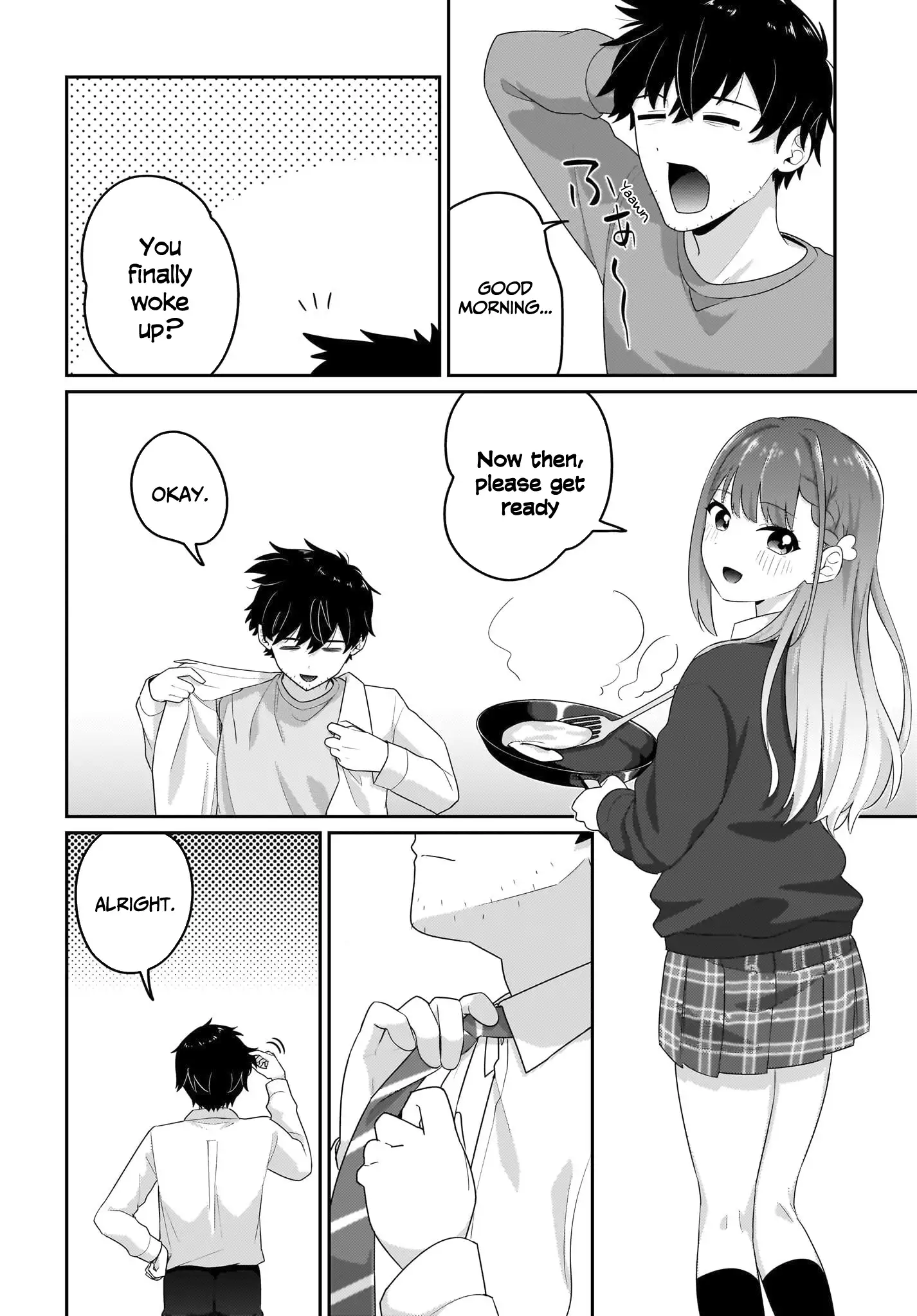 I, a Tired Office Worker, Start Living Together with a Beautiful Highschool Girl whom I Met Again After 7 Years Chapter 7 - page 3