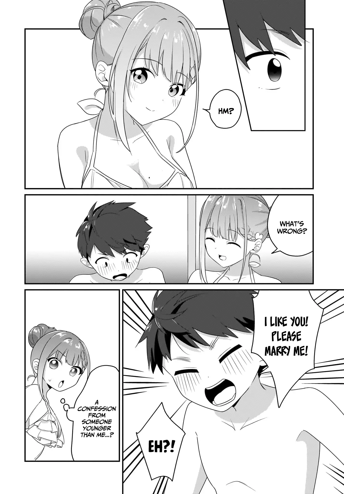 I, a Tired Office Worker, Start Living Together with a Beautiful Highschool Girl whom I Met Again After 7 Years Chapter 7.5 - page 14