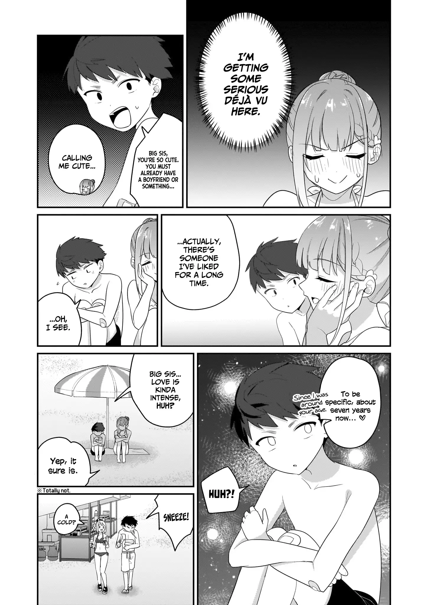 I, a Tired Office Worker, Start Living Together with a Beautiful Highschool Girl whom I Met Again After 7 Years Chapter 7.5 - page 15
