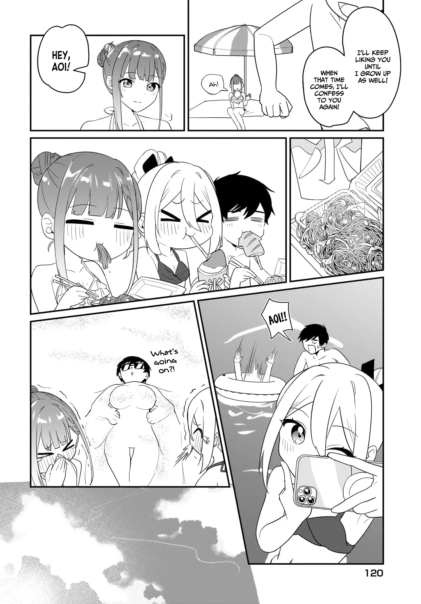 I, a Tired Office Worker, Start Living Together with a Beautiful Highschool Girl whom I Met Again After 7 Years Chapter 7.5 - page 16