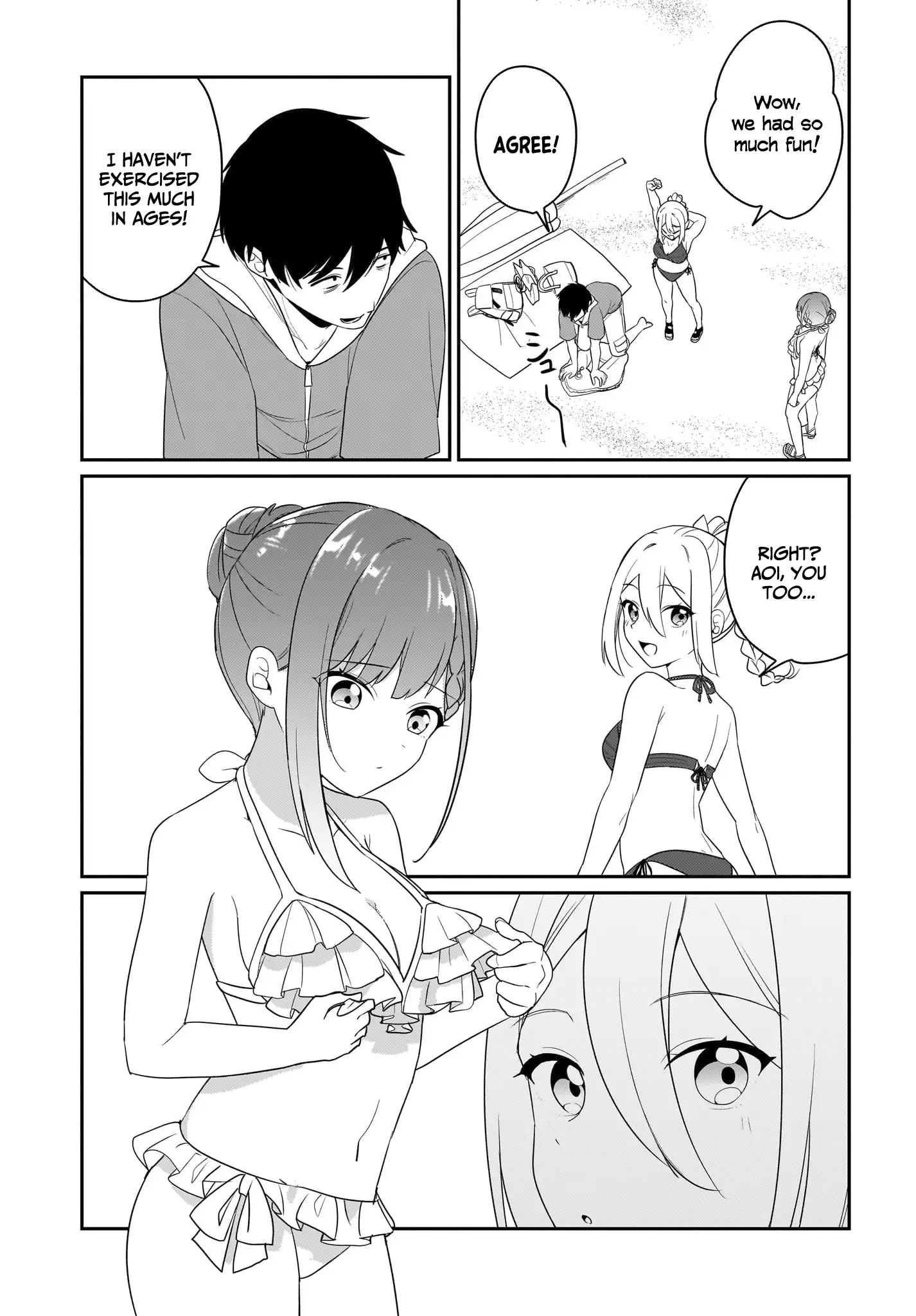 I, a Tired Office Worker, Start Living Together with a Beautiful Highschool Girl whom I Met Again After 7 Years Chapter 7.5 - page 17