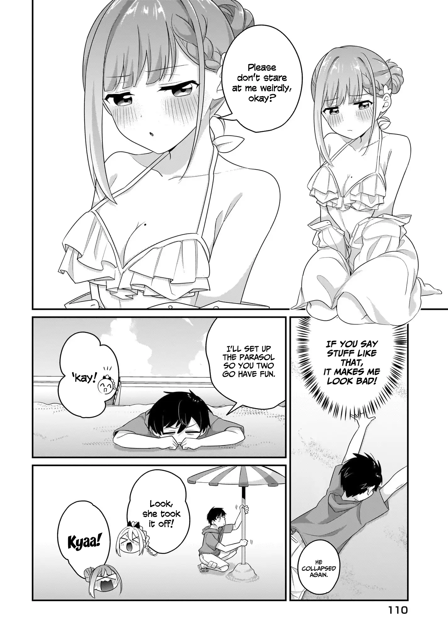 I, a Tired Office Worker, Start Living Together with a Beautiful Highschool Girl whom I Met Again After 7 Years Chapter 7.5 - page 6