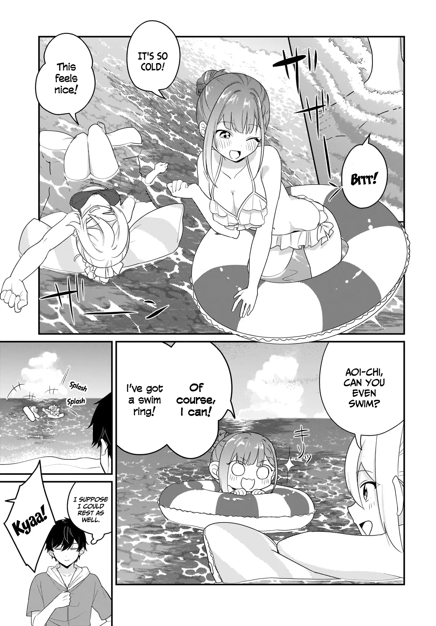 I, a Tired Office Worker, Start Living Together with a Beautiful Highschool Girl whom I Met Again After 7 Years Chapter 7.5 - page 9