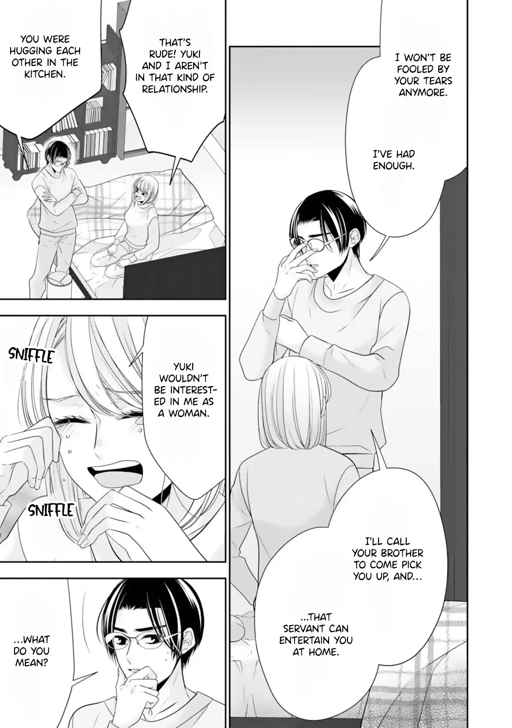 Shitsuji-sama wa Demodori Reijou wo Amayakasanai Chapter 16 - page 19