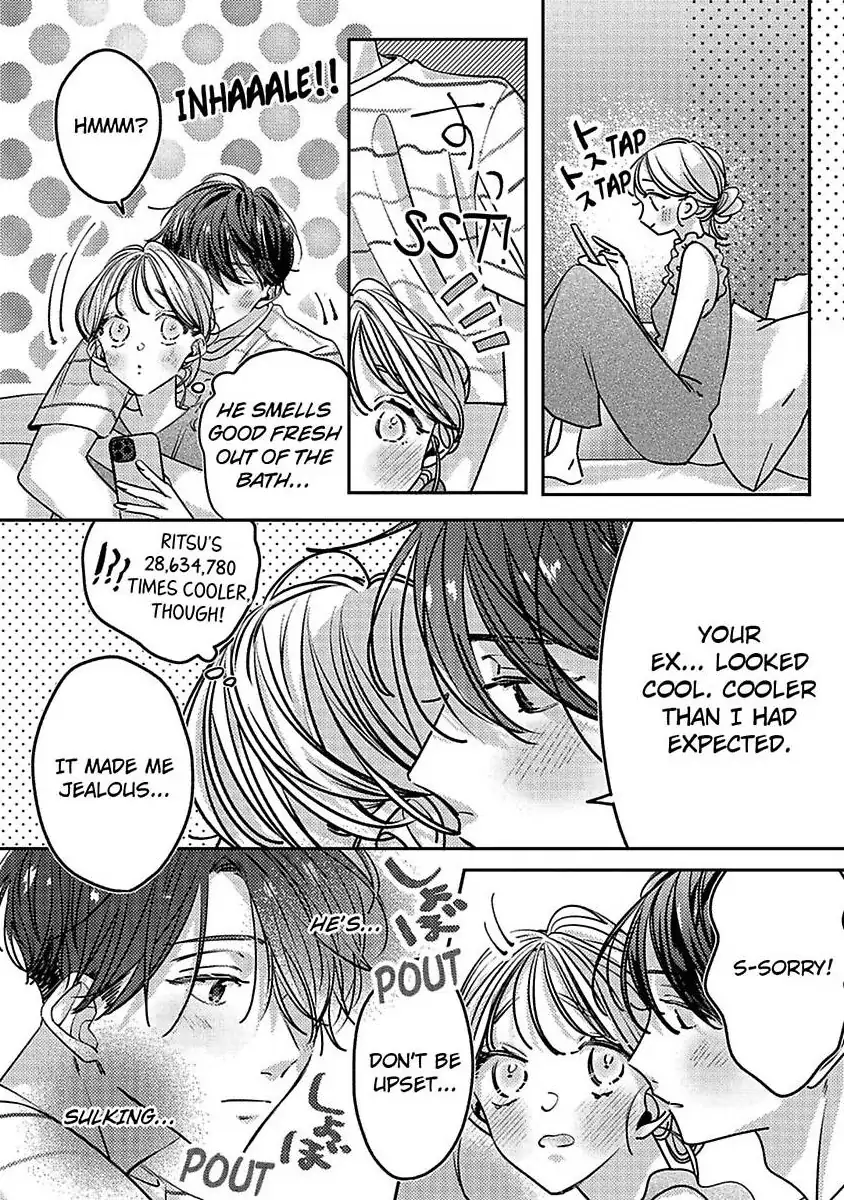 Koi no Mae ni, Amaku Hajimete. Hikaeme Elite-kun ga Watashi ni Dake Hatsujou shite imasu Chapter 10 - page 14