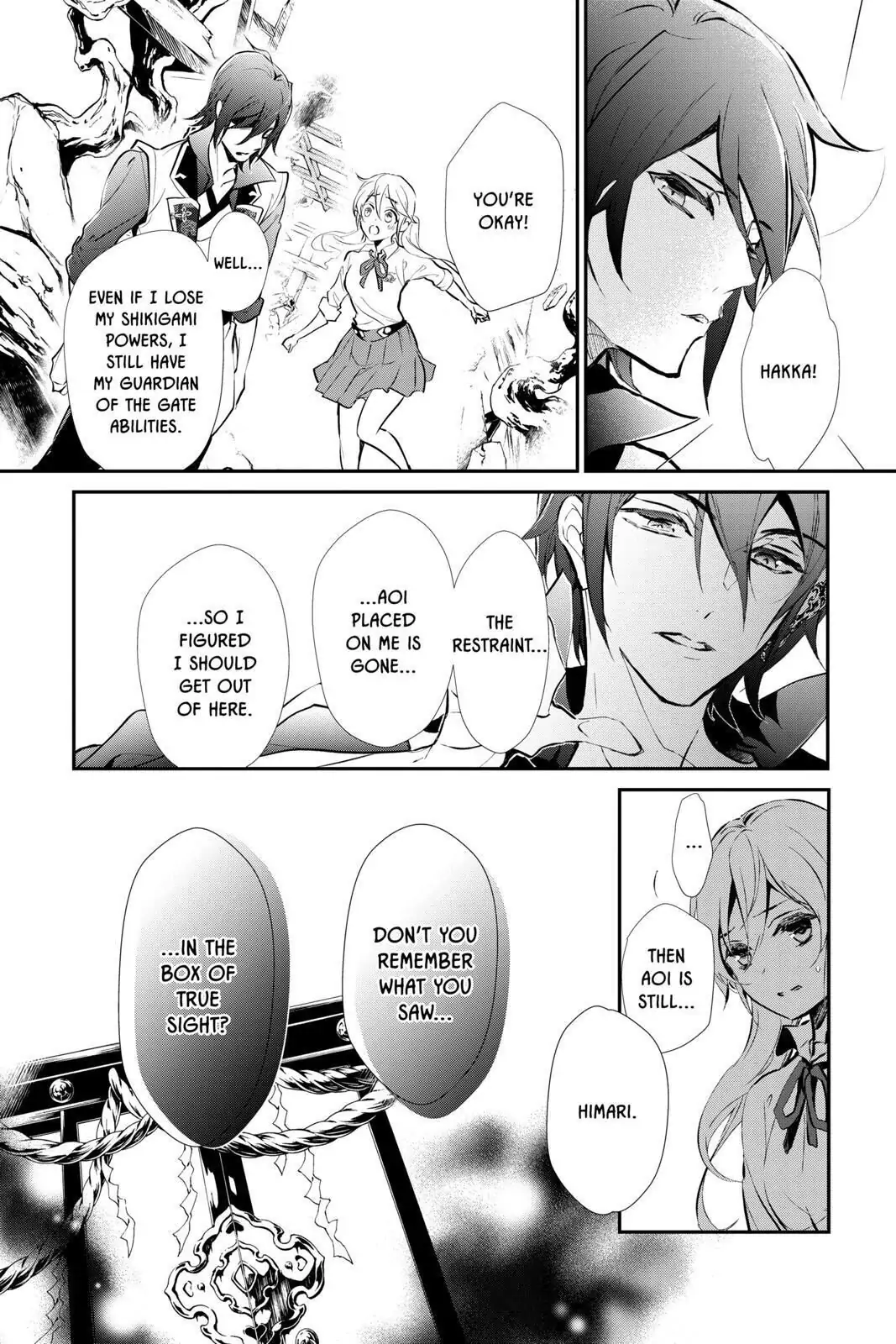 Momochi-san Chi no Ayakashi Ouji Chapter 61 - page 21