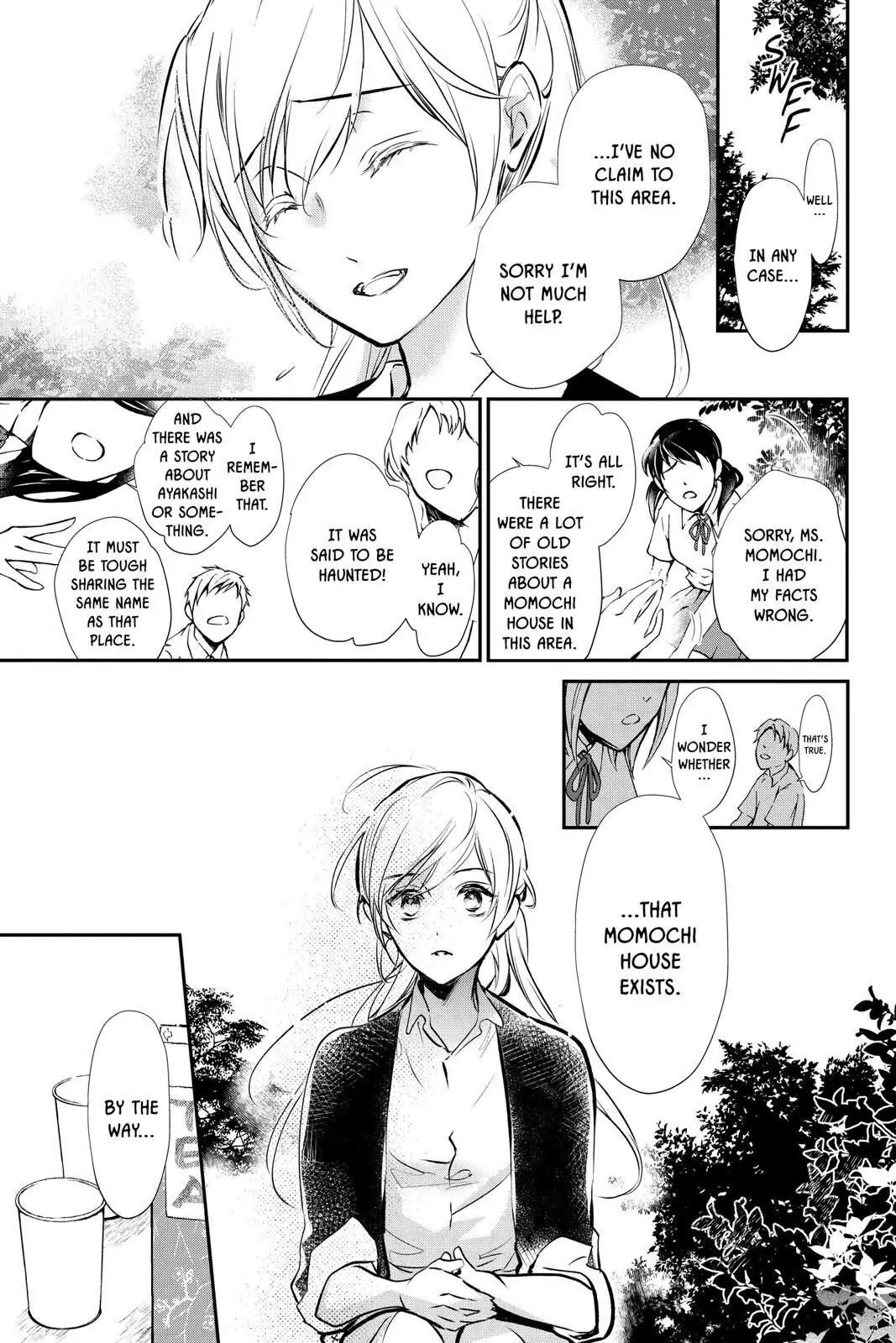 Momochi-san Chi no Ayakashi Ouji Chapter 63 - page 9