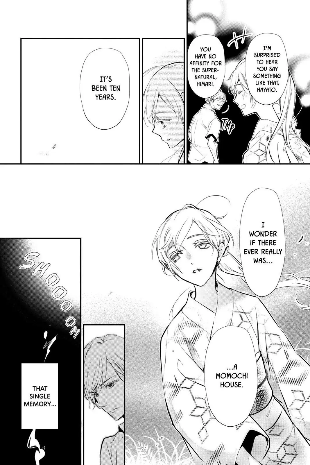Momochi-san Chi no Ayakashi Ouji Chapter 63 - page 14