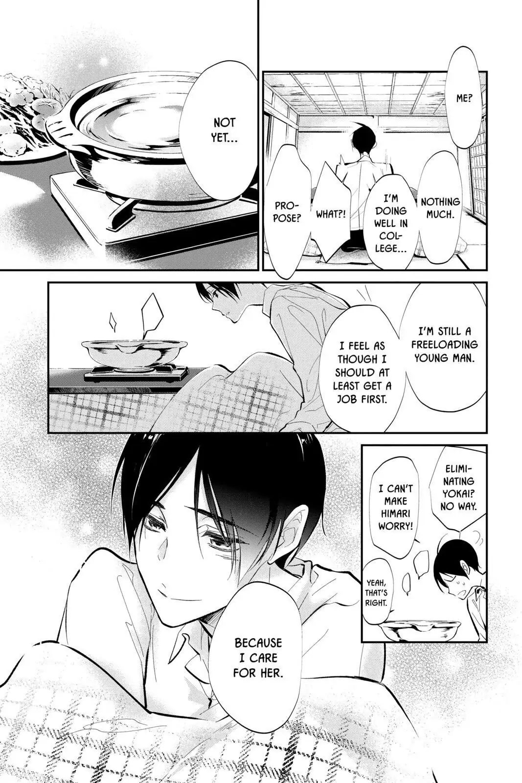 Momochi-san Chi no Ayakashi Ouji Chapter 64 - page 40