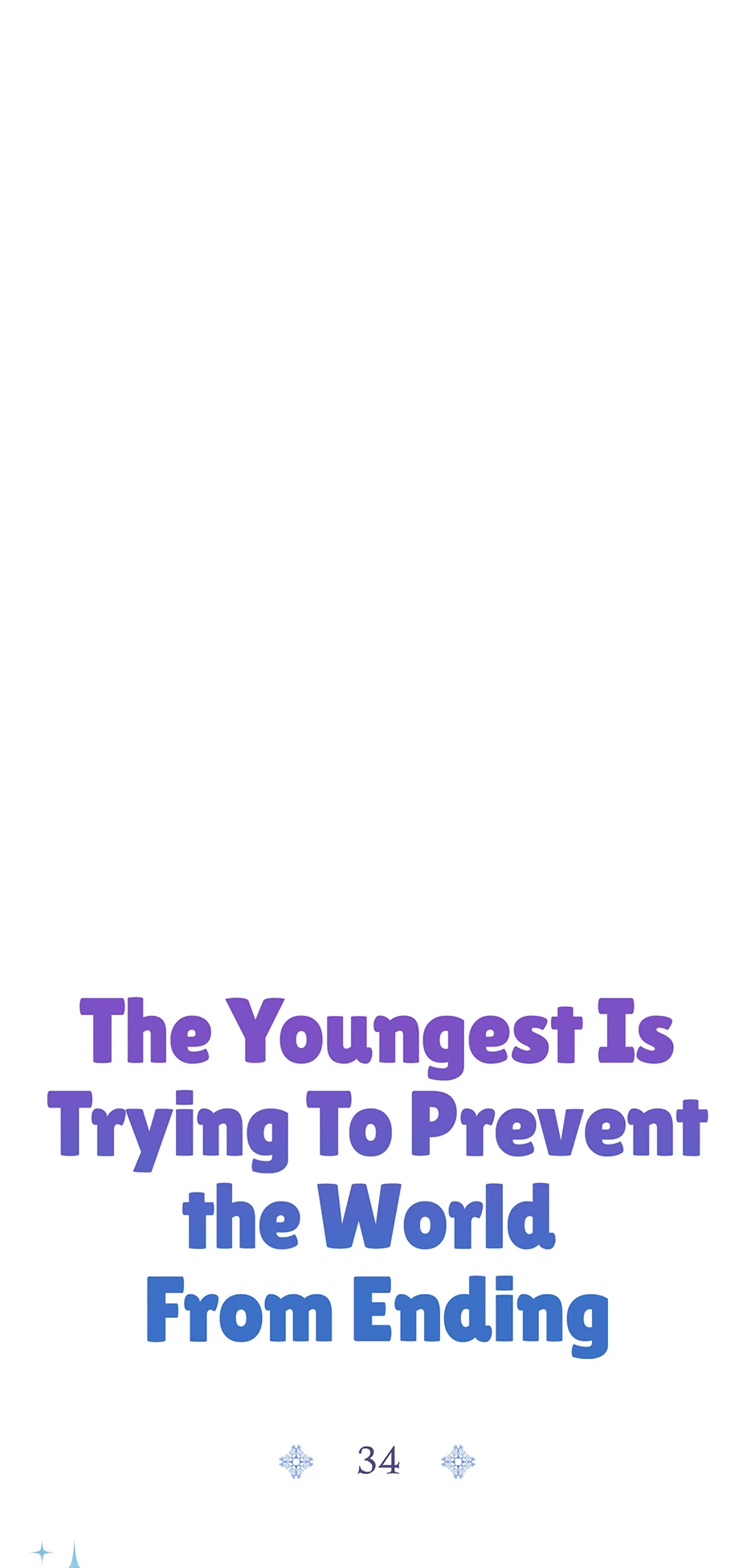 The Youngest Child of the Family Is Preventing the World From Ending Chapter 34 - page 22