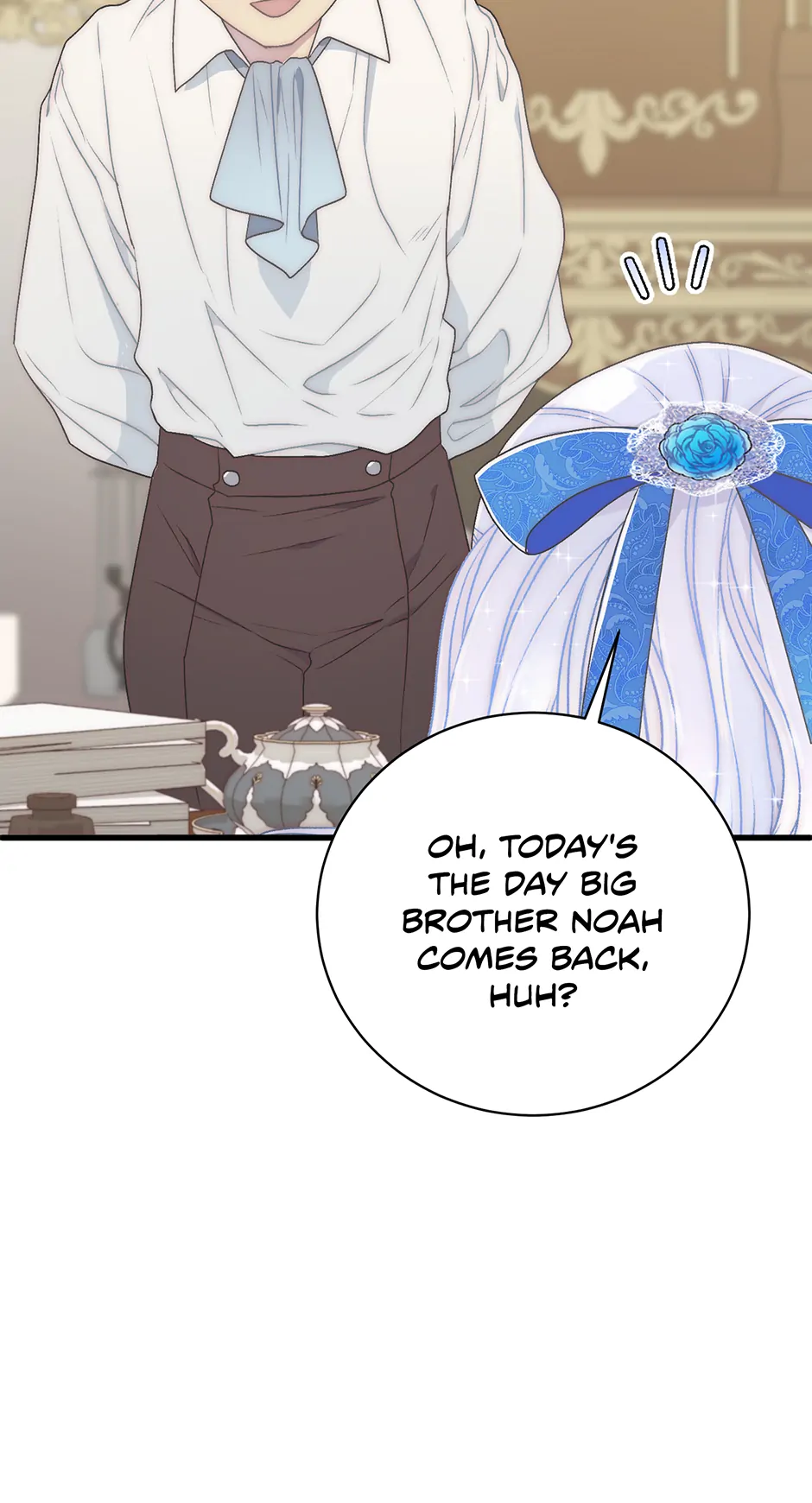 The Youngest Child of the Family Is Preventing the World From Ending Chapter 34 - page 50