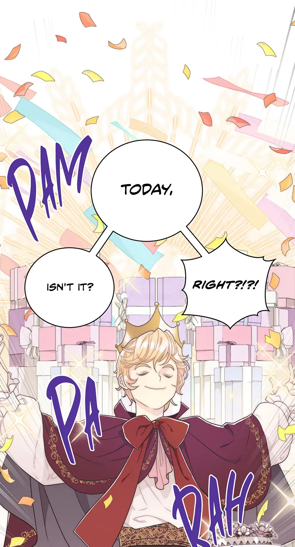 The Youngest Child of the Family Is Preventing the World From Ending Chapter 34 - page 58