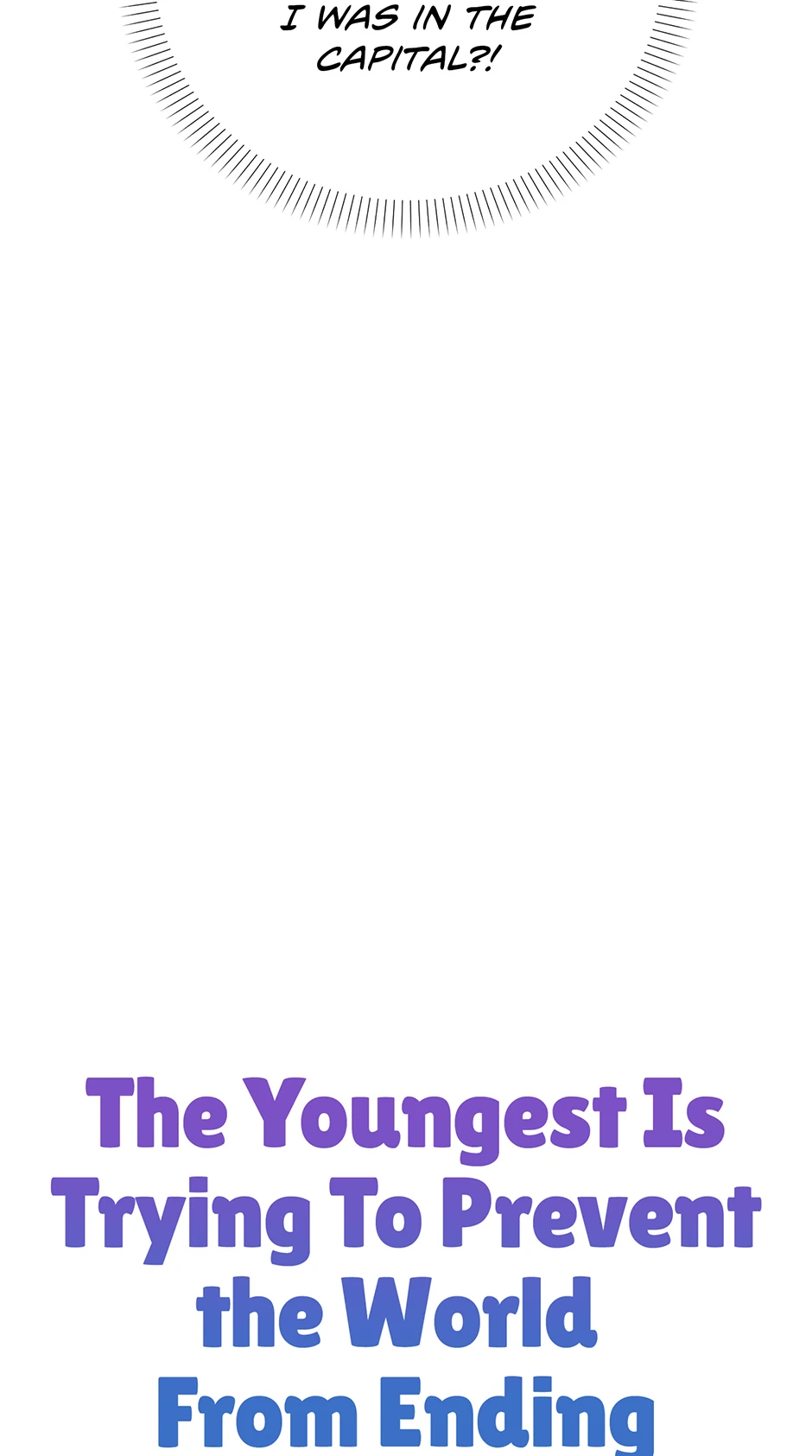 The Youngest Child of the Family Is Preventing the World From Ending Chapter 35 - page 3