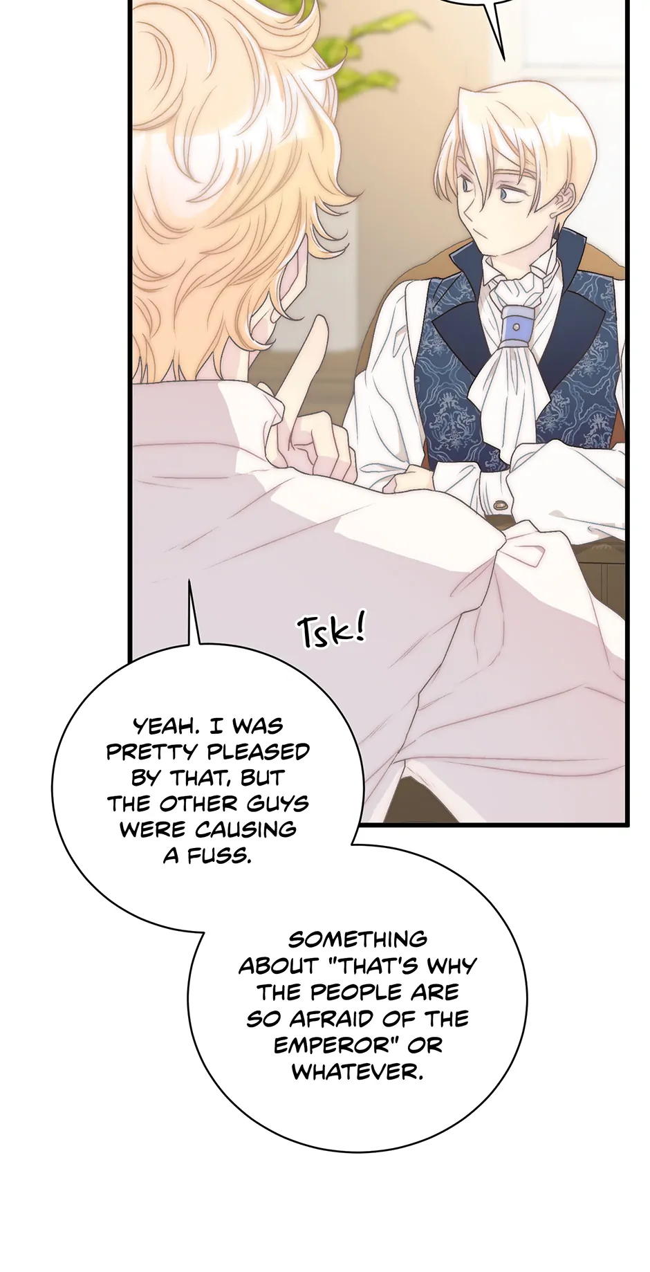 The Youngest Child of the Family Is Preventing the World From Ending Chapter 35 - page 40