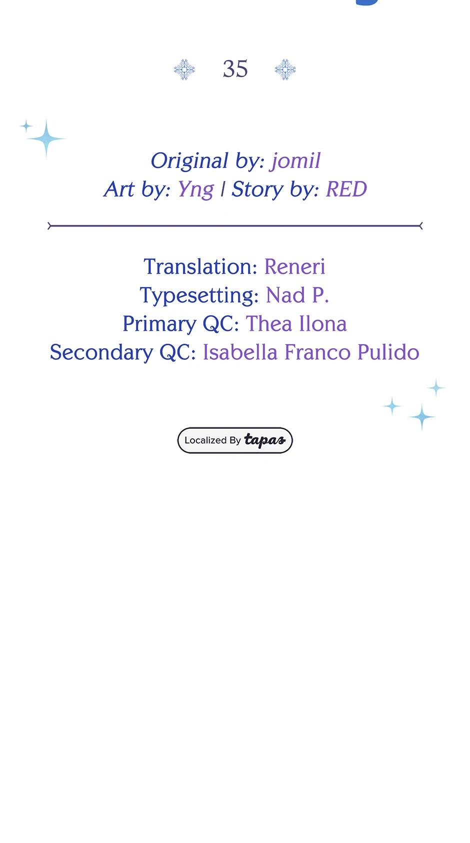 The Youngest Child of the Family Is Preventing the World From Ending Chapter 35 - page 4