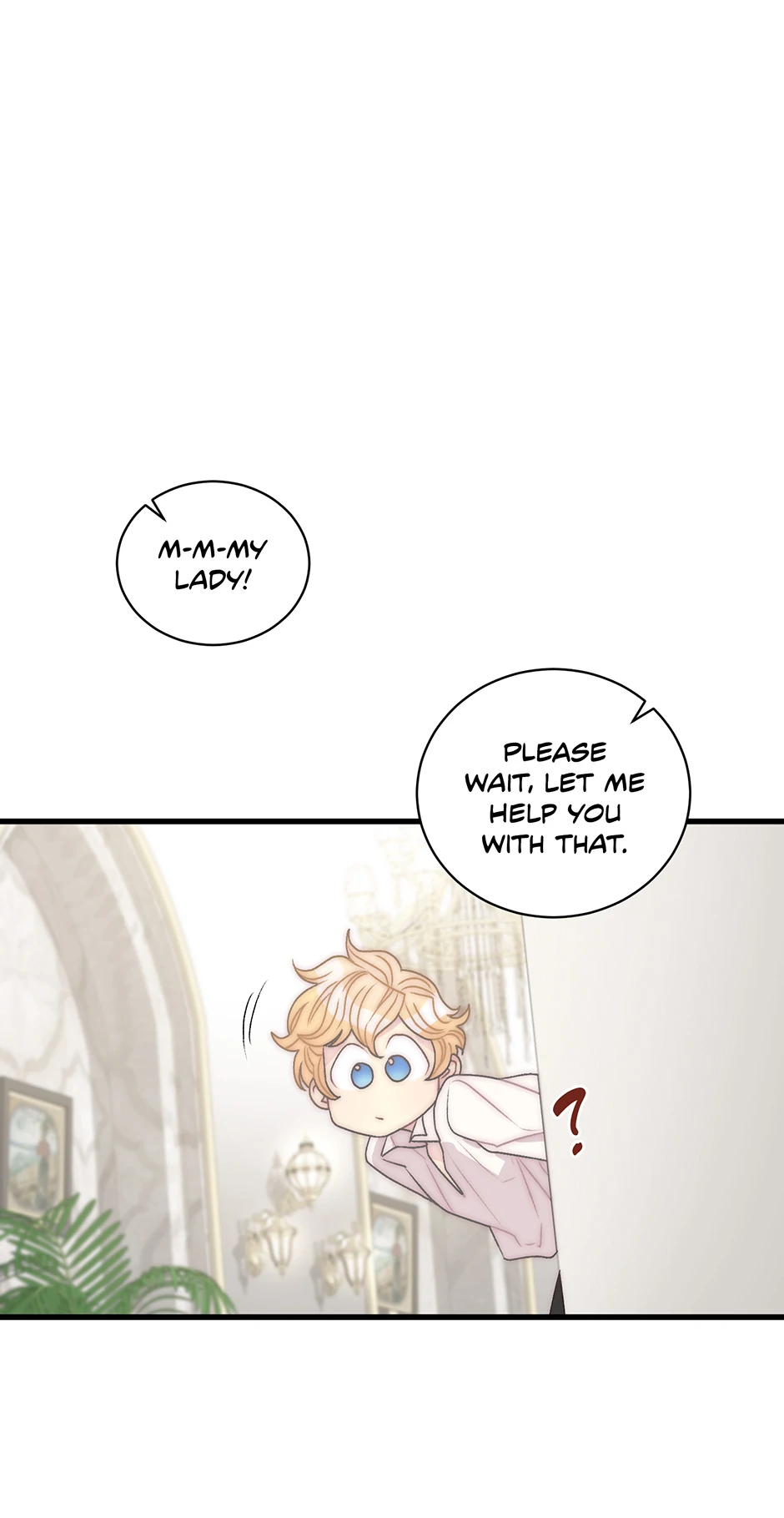The Youngest Child of the Family Is Preventing the World From Ending Chapter 36 - page 54