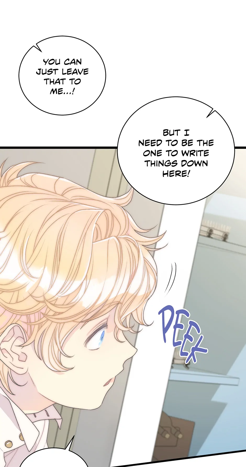 The Youngest Child of the Family Is Preventing the World From Ending Chapter 36 - page 55