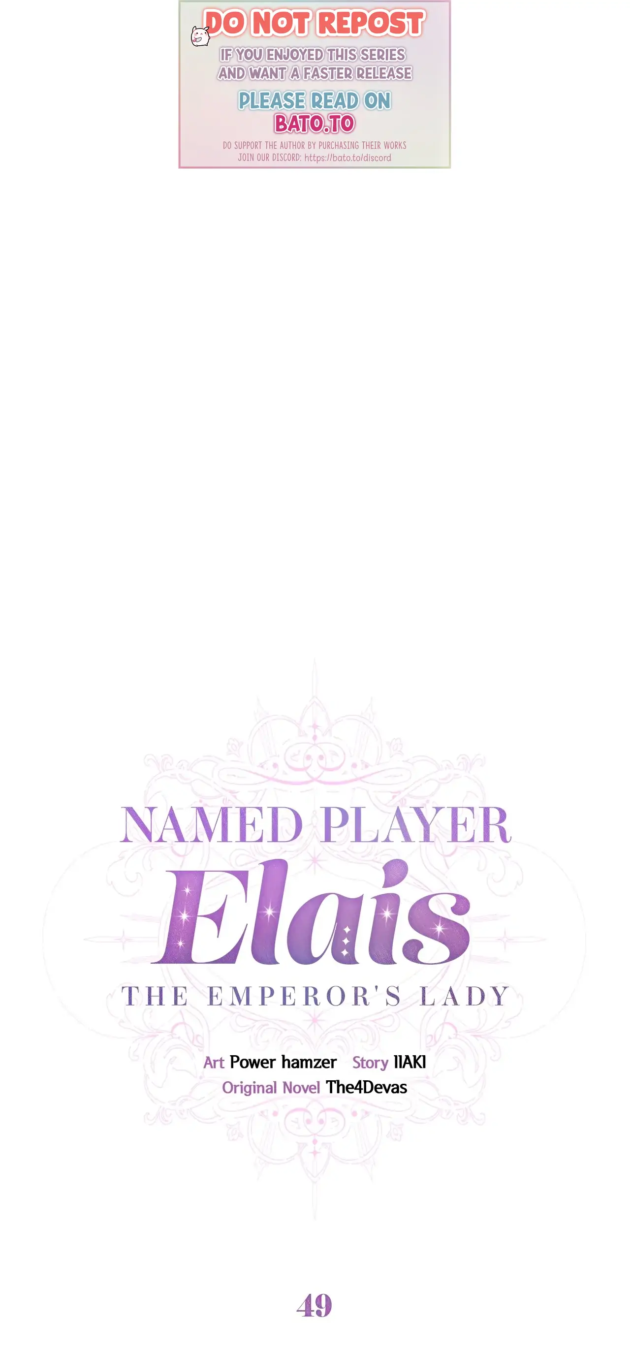 Named Player Elais: The Emperor's Lady Chapter 49 - page 1