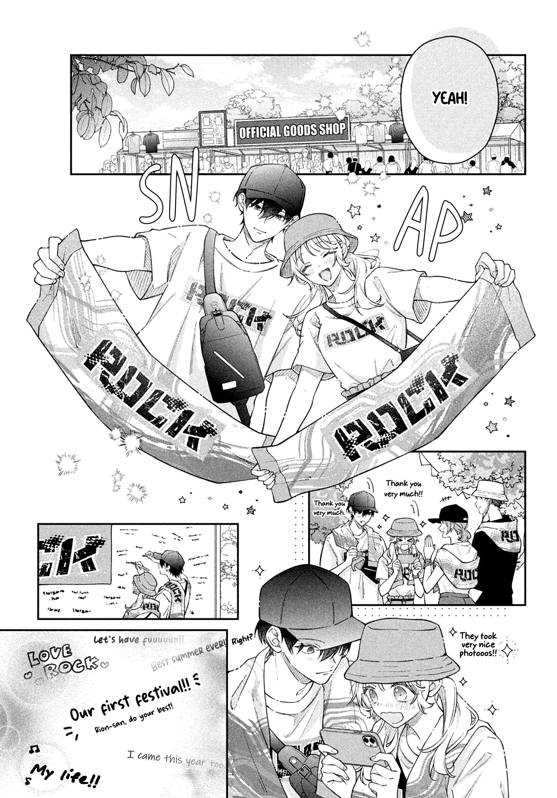 Utsumi-kun no Koi no Uta Chapter 13 - page 15