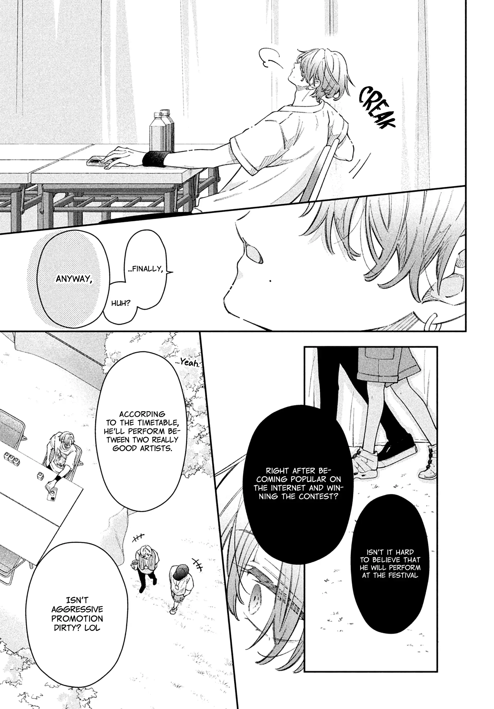 Utsumi-kun no Koi no Uta Chapter 13 - page 17