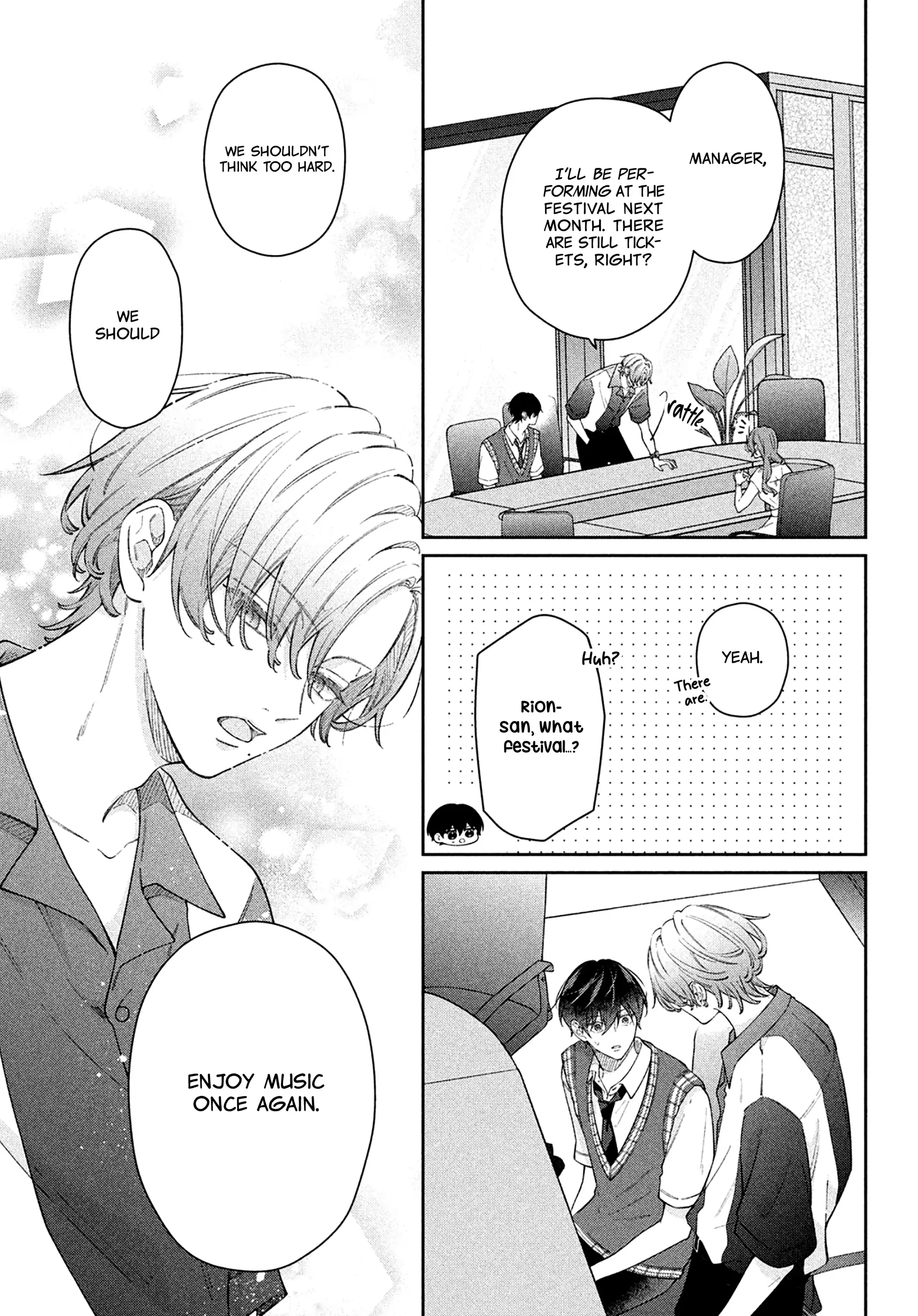 Utsumi-kun no Koi no Uta Chapter 13 - page 9