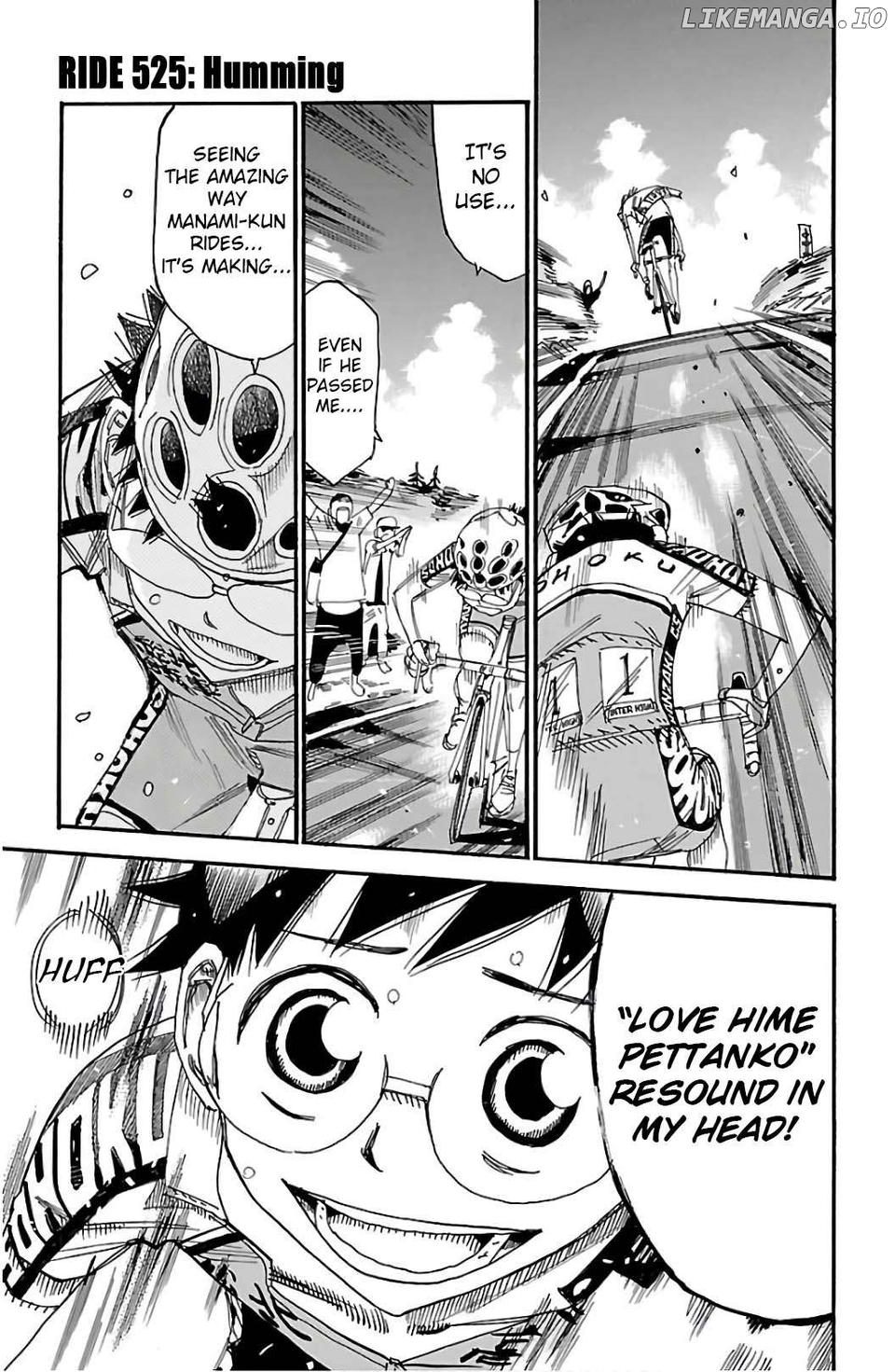 Yowamushi Pedal Chapter 525 - page 1