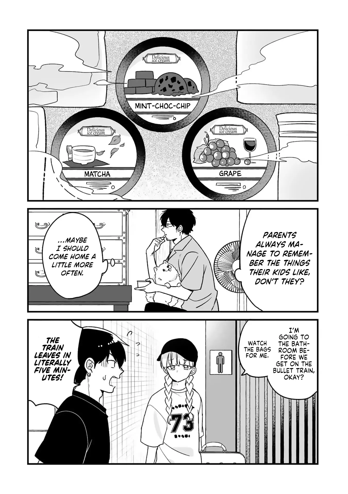 Kyou, Eki de Mita Kawaii Onna no Ko. Chapter 23 - page 9